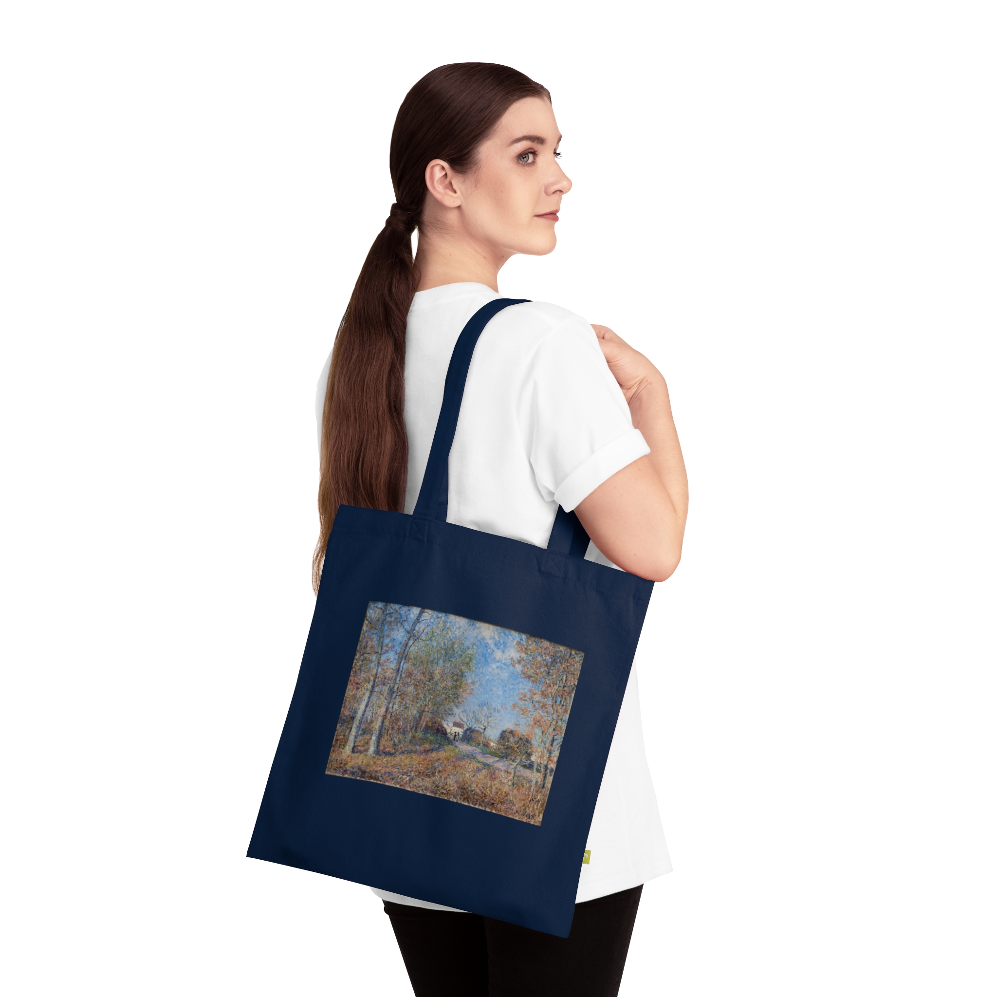 11336875607568770224_2048.jpeg Alfred Sisley – Un coin de bois aux Sablons | Art Tote Bag