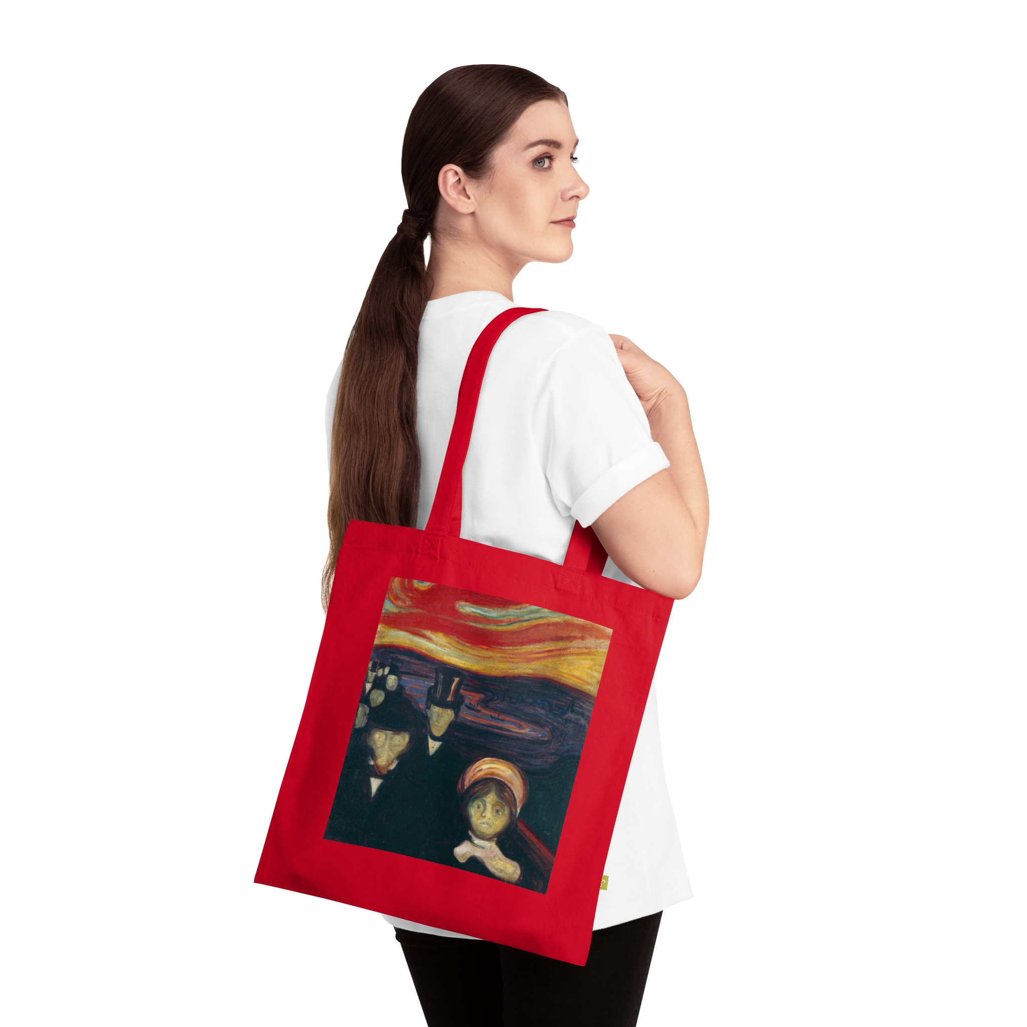 11554186003968262954_2048.jpeg Edvard Munch – Anxiety | Art Tote Bag