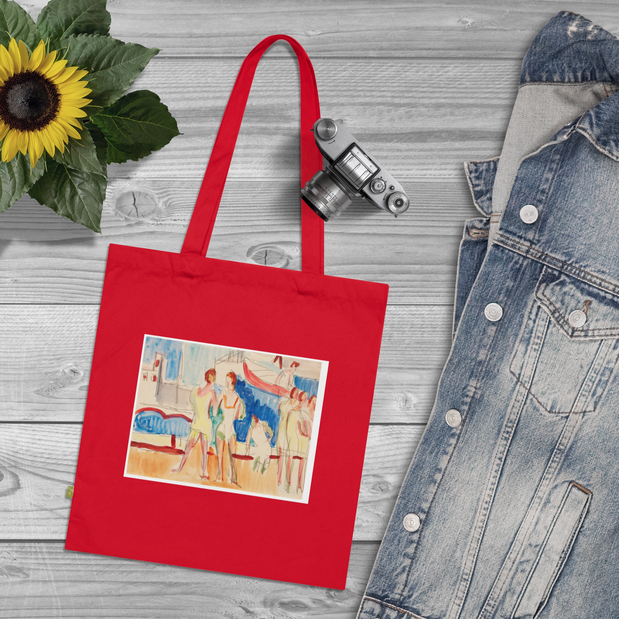 11800603444723127555_2048.jpeg Ernst Ludwig Kirchner – Sportler im Segelhafen | Art Tote Bag