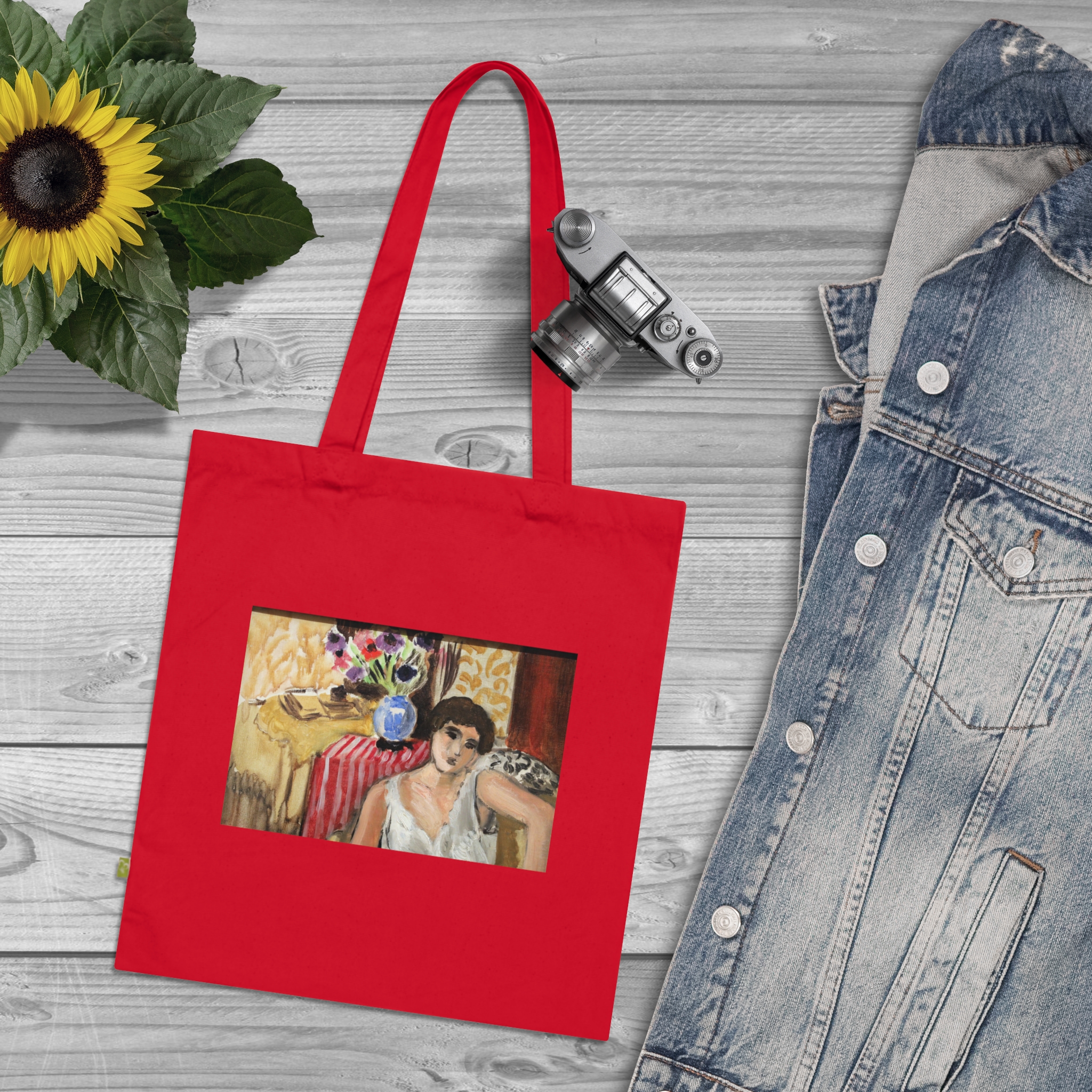 12469026357481527554_2048.jpeg Henri Matisse – donna seduta in poltrona | Art Tote Bag