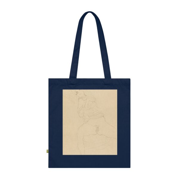 Gustav Klimt – Halbakt von vorne nach links liegend | Art Tote Bag