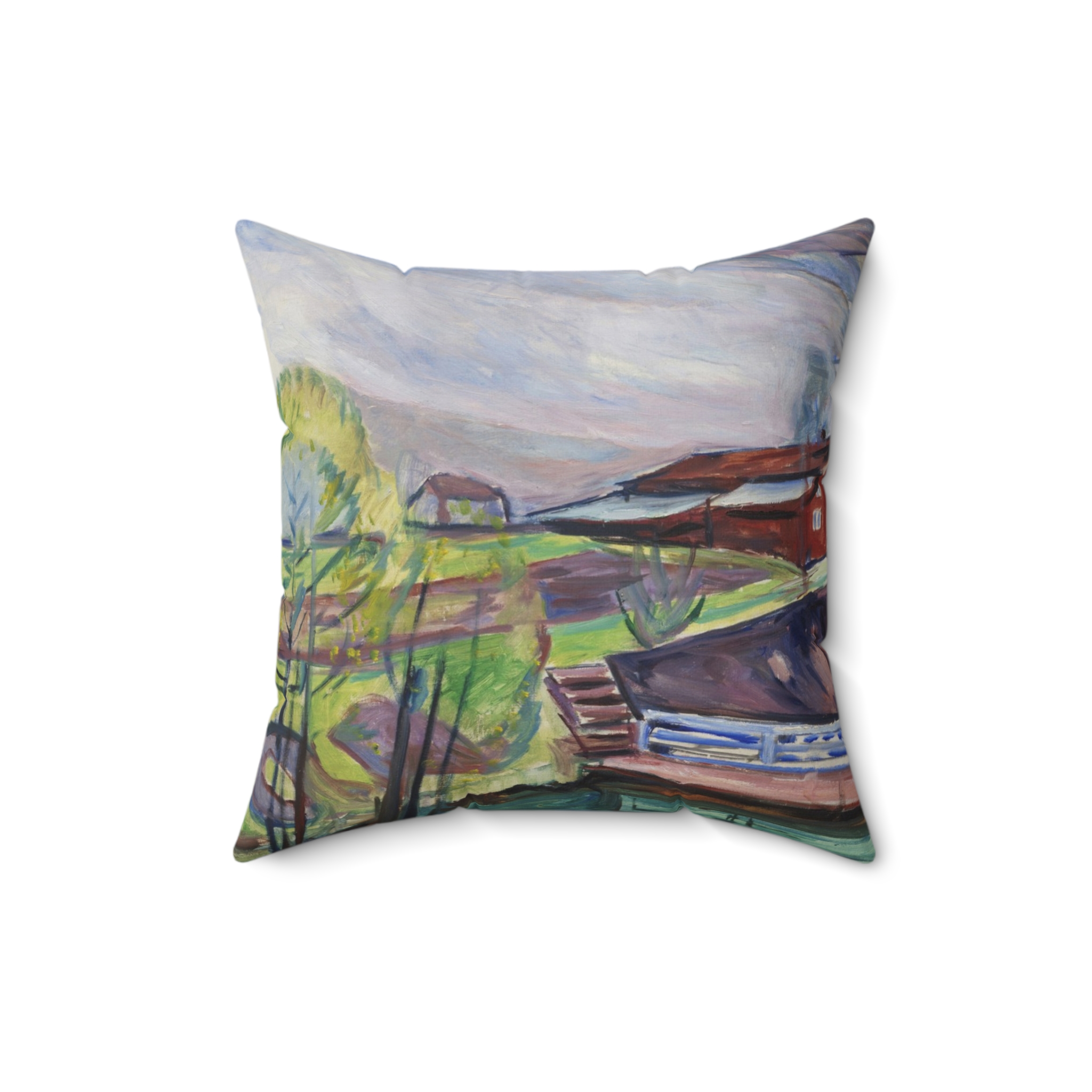 12779495291431477094_2048.jpeg Edvard Munch – The Red House | Art Mousepad