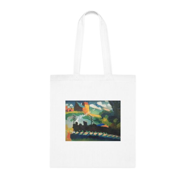Wassily Kandinsky – Eisenbahn bei Murnau | Art Tote Bag