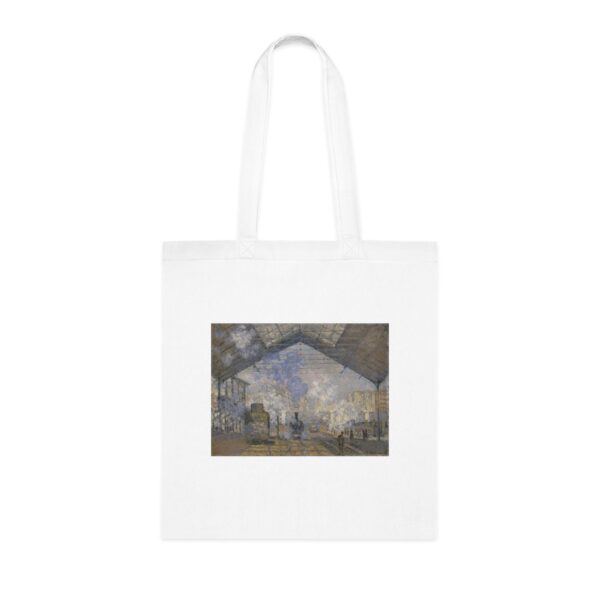 Claude Monet – The Saint-Lazare Station | Art Tote Bag