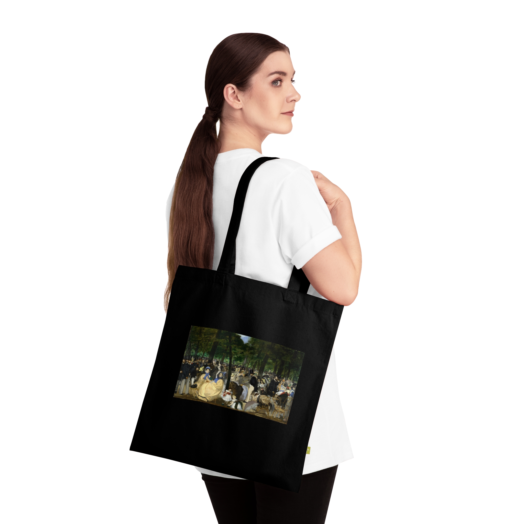 14696681530978405251_2048.jpeg Édouard Manet – Music in the Tuileries Gardens | Art Tote Bag