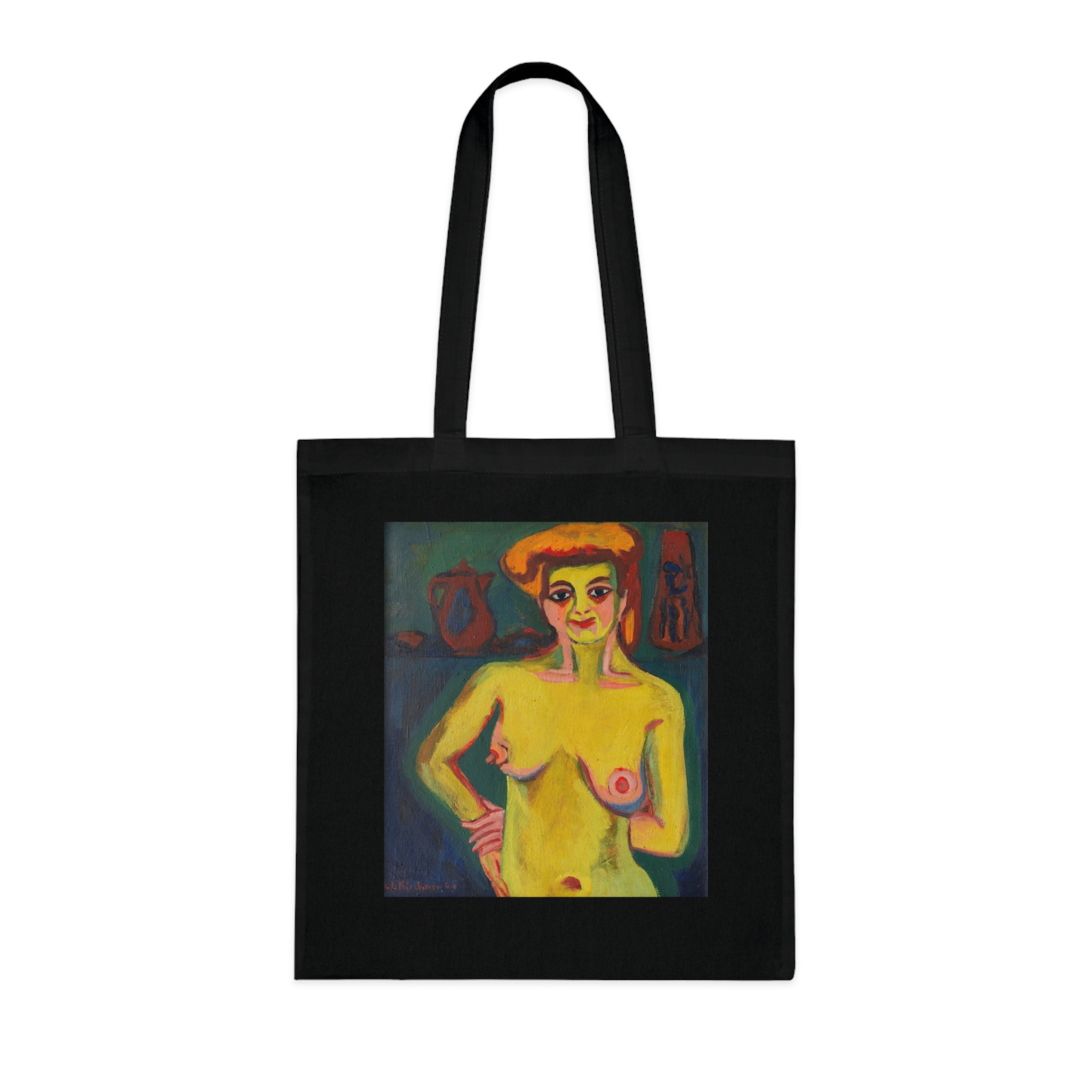 14784791991284800764_2048.jpeg Ernst Ludwig Kirchner – Gelbgrüner Halbakt | Art Tote Bag