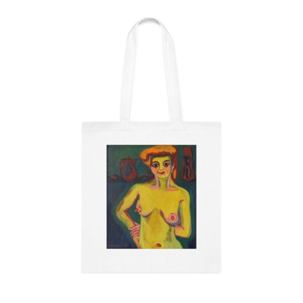 Ernst Ludwig Kirchner – Gelbgrüner Halbakt | Art Tote Bag
