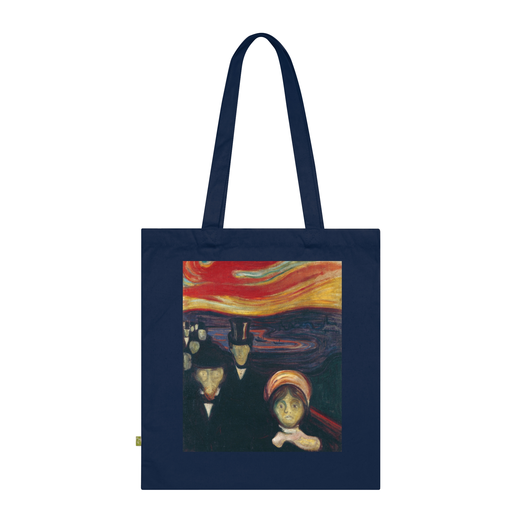 15491682338166644380_2048.jpeg Edvard Munch – Anxiety | Art Tote Bag