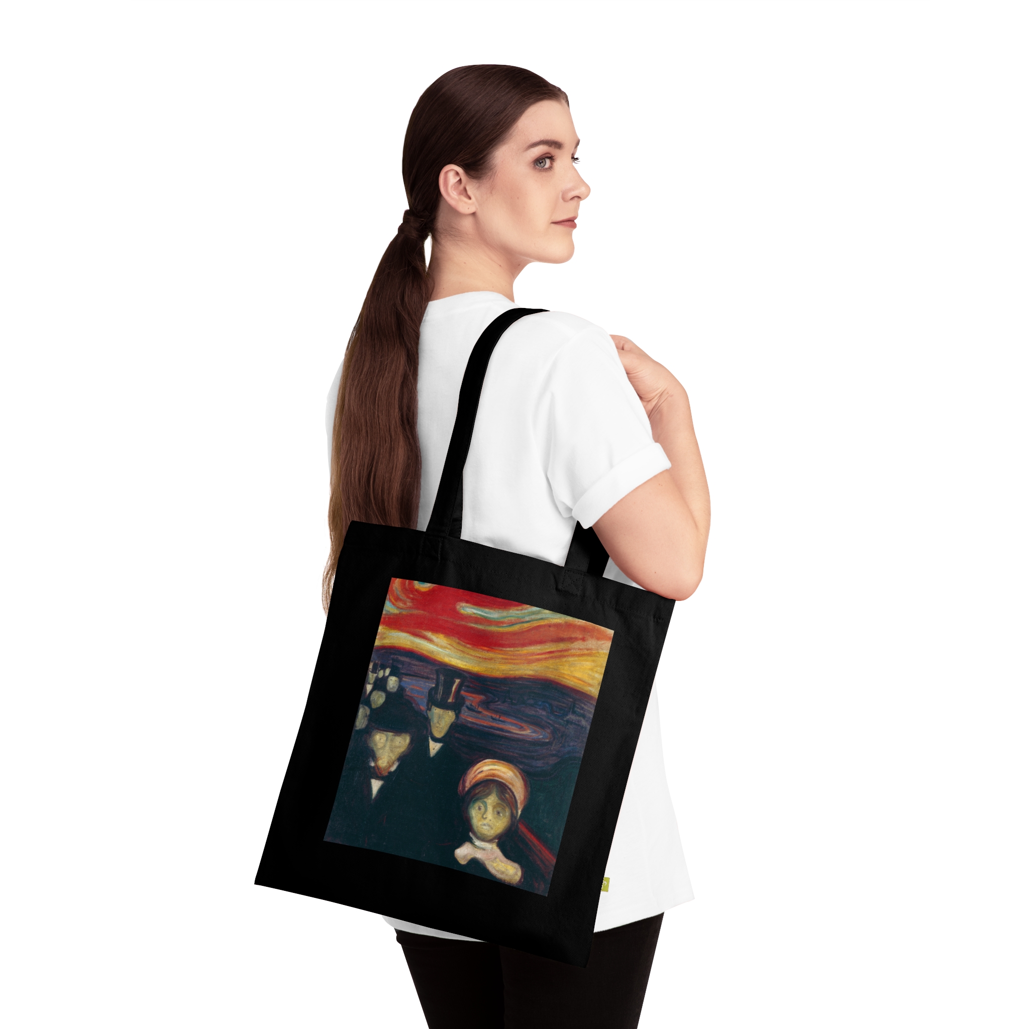 15687804230167046733_2048.jpeg Edvard Munch – Anxiety | Art Tote Bag