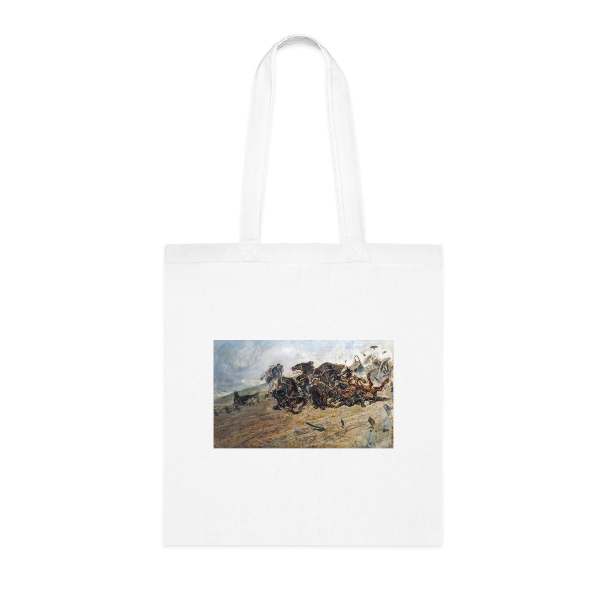 15822401608675500442_2048.jpeg Giovanni Fattori – The Explosion of the Caisson | Art Tote Bag