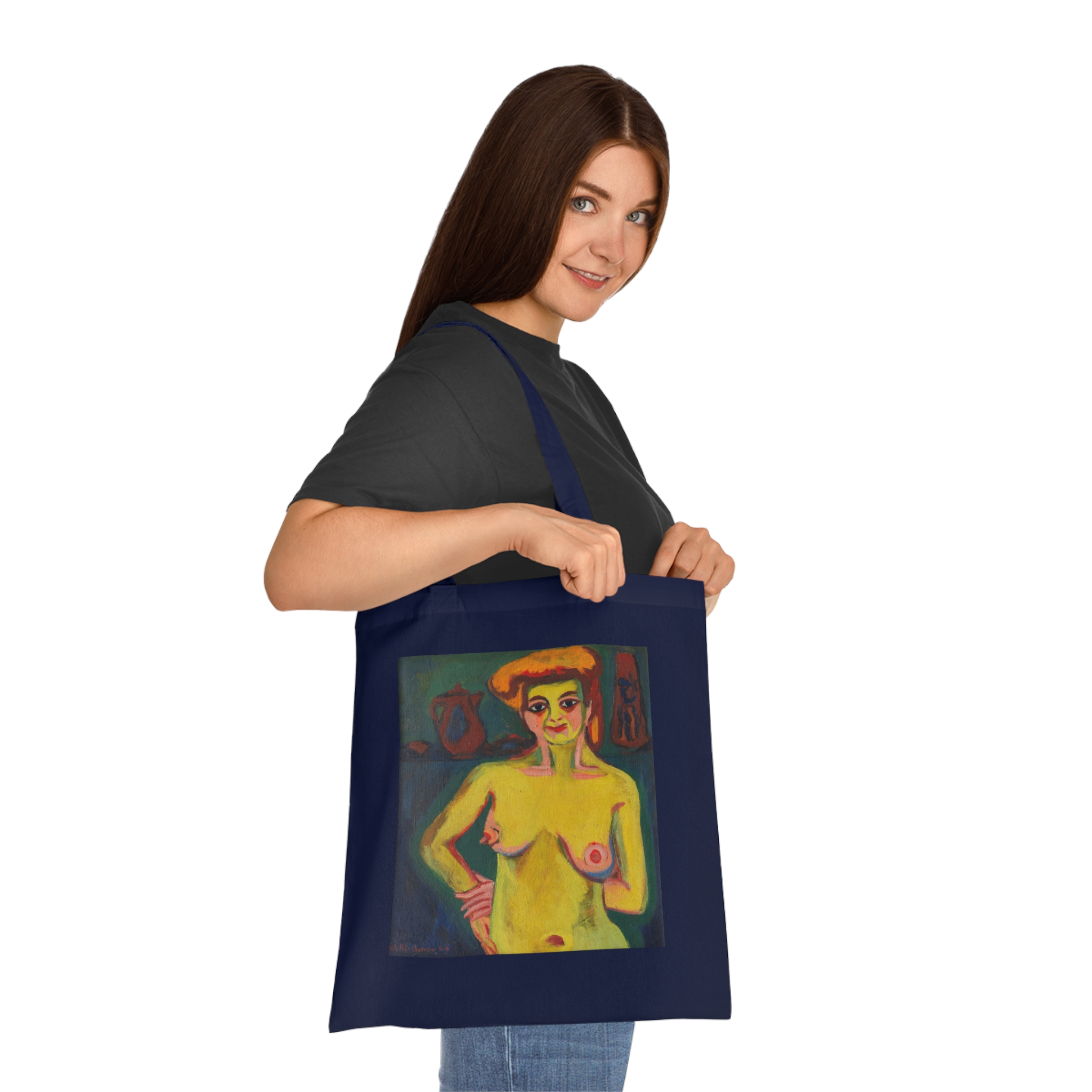 16419151688449419683_2048.jpeg Ernst Ludwig Kirchner – Gelbgrüner Halbakt | Art Tote Bag