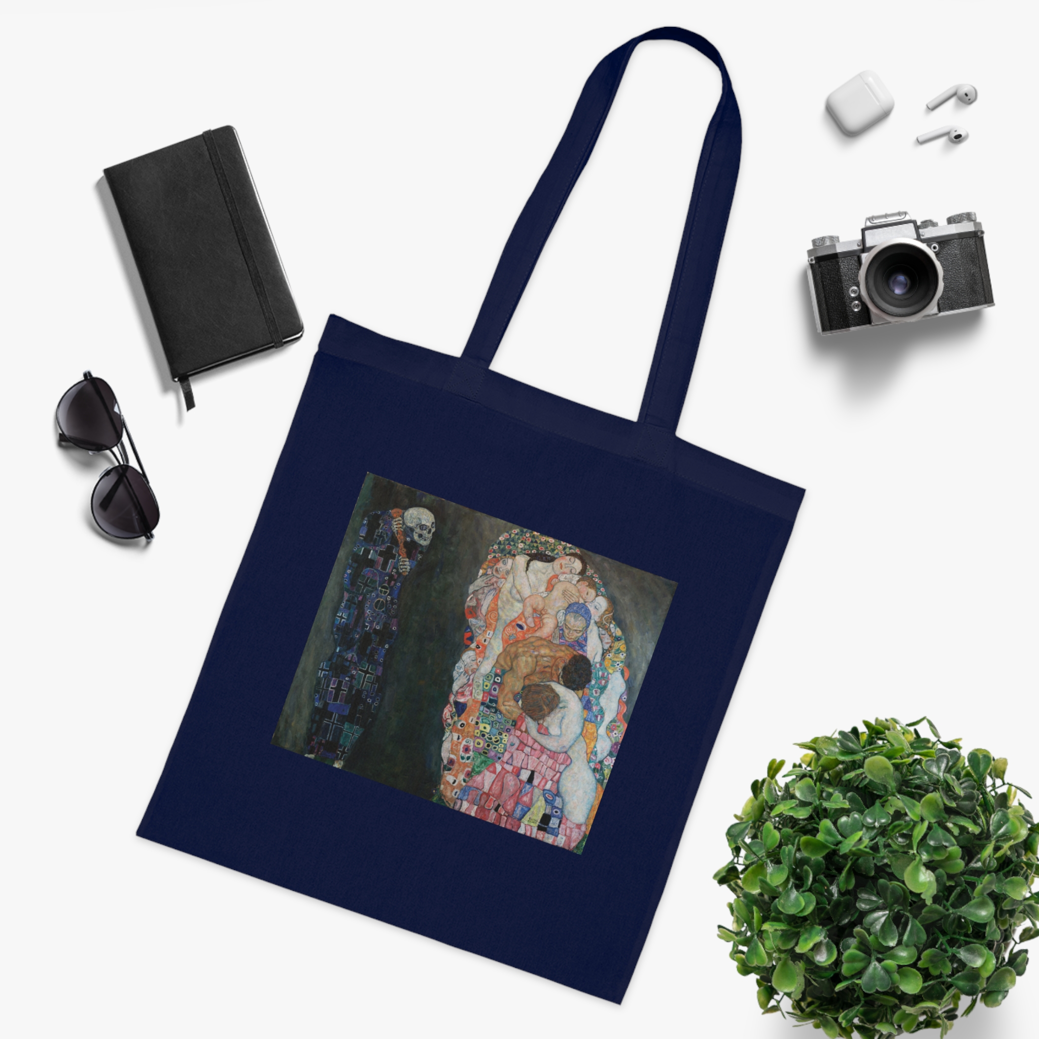 17336986073989156668_2048.jpeg Gustav Klimt – Death and Life | Art Tote Bag