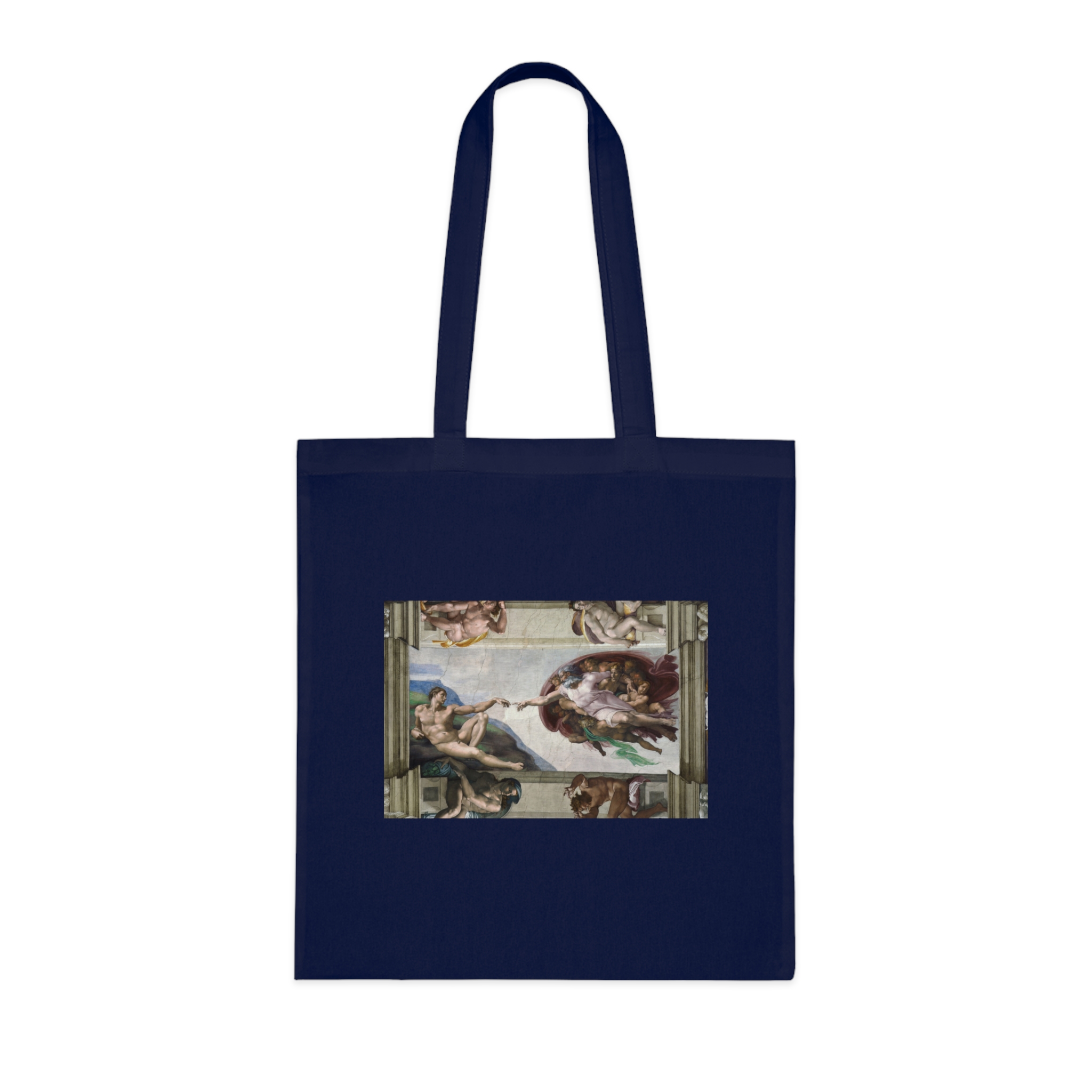 1744949304196694007_2048.jpeg Michelangelo Buonarroti – La creazione di Adamo | Art Tote Bag