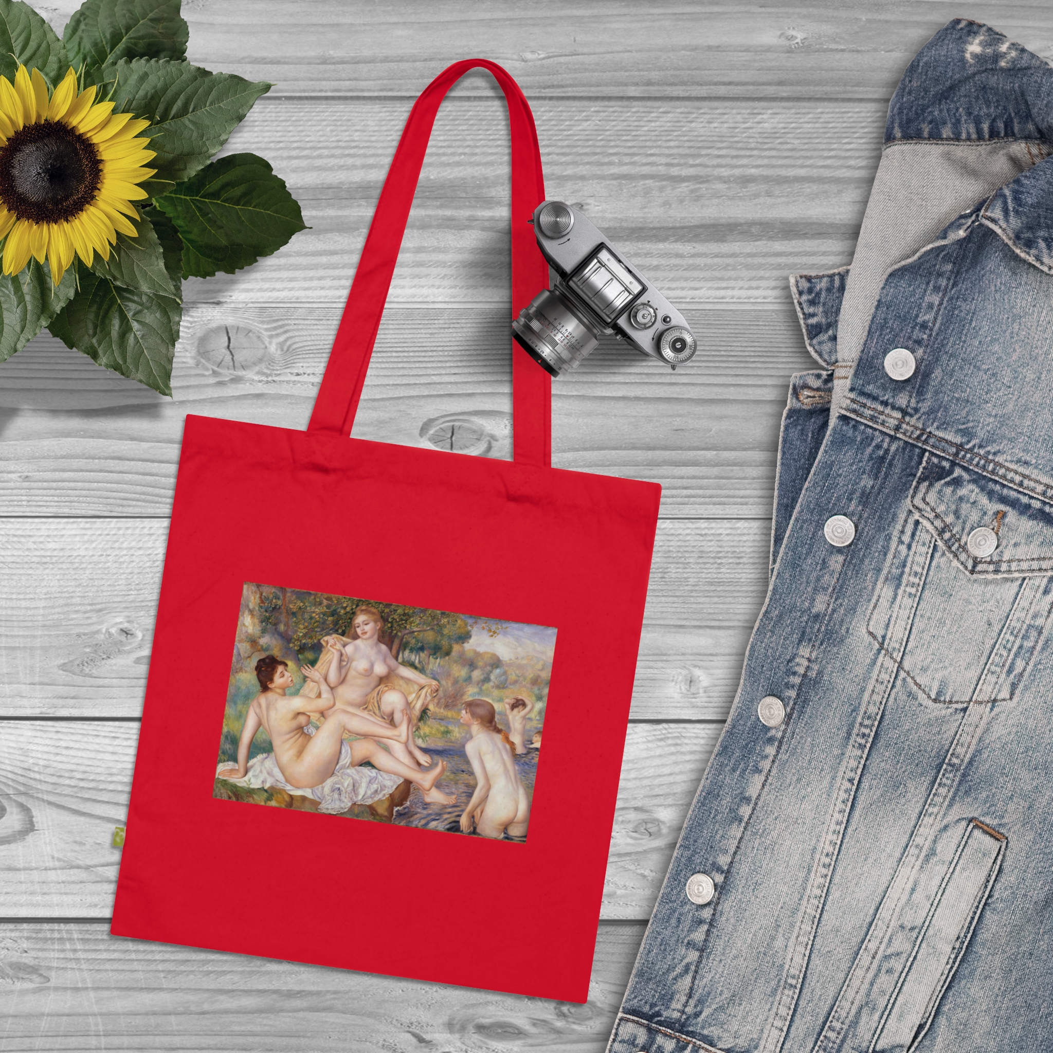 2271923023405154703_2048.jpeg Pierre-Auguste Renoir – The Large Bathers | Art Tote Bag