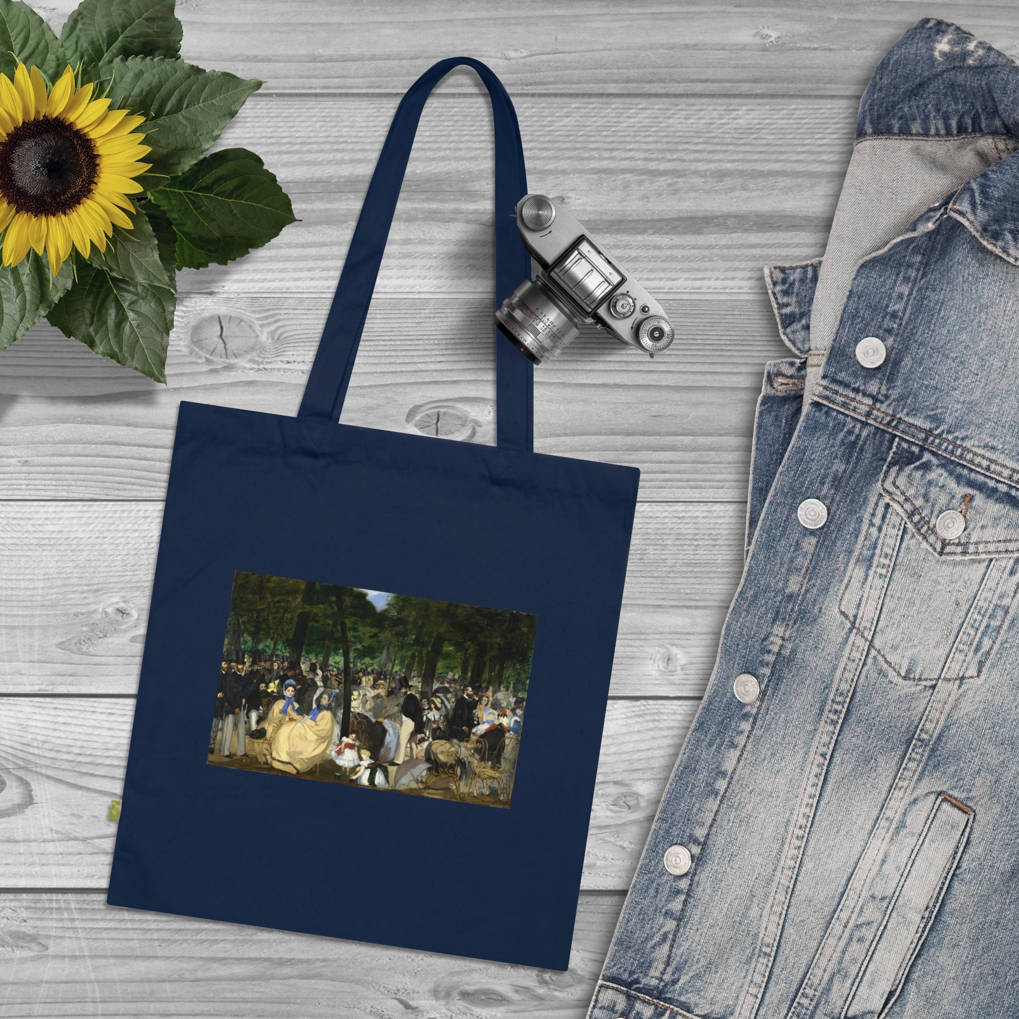 2919774697553391490_2048.jpeg Édouard Manet – Music in the Tuileries Gardens | Art Tote Bag