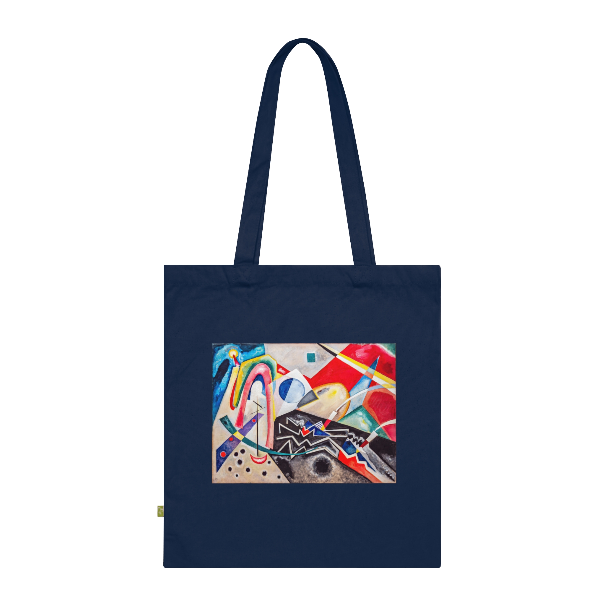 3001847136495153603_2048.jpeg Wassily Kandinsky – White Zig Zag | Art Tote Bag