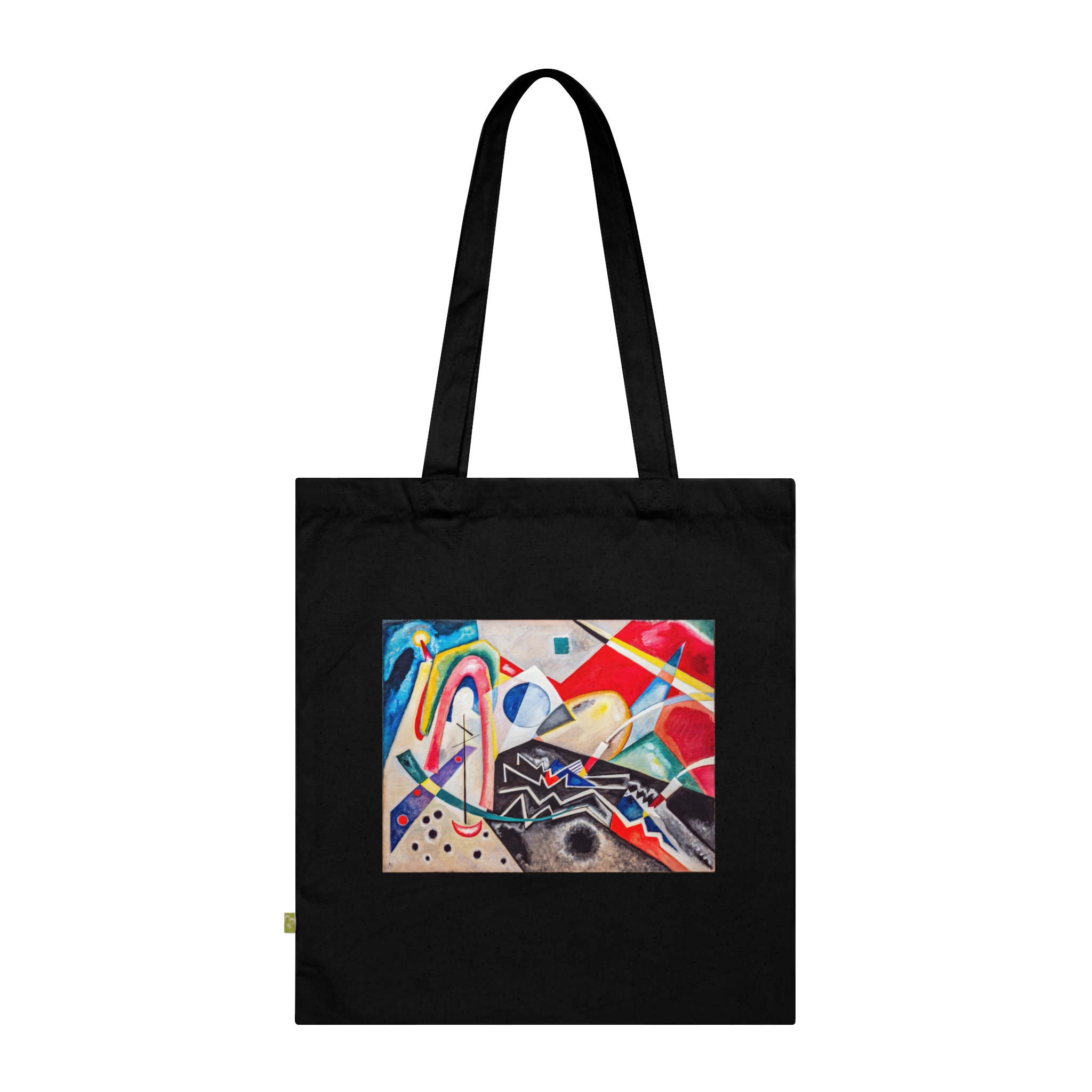 3302955945356832632_2048.jpeg Wassily Kandinsky – White Zig Zag | Art Tote Bag