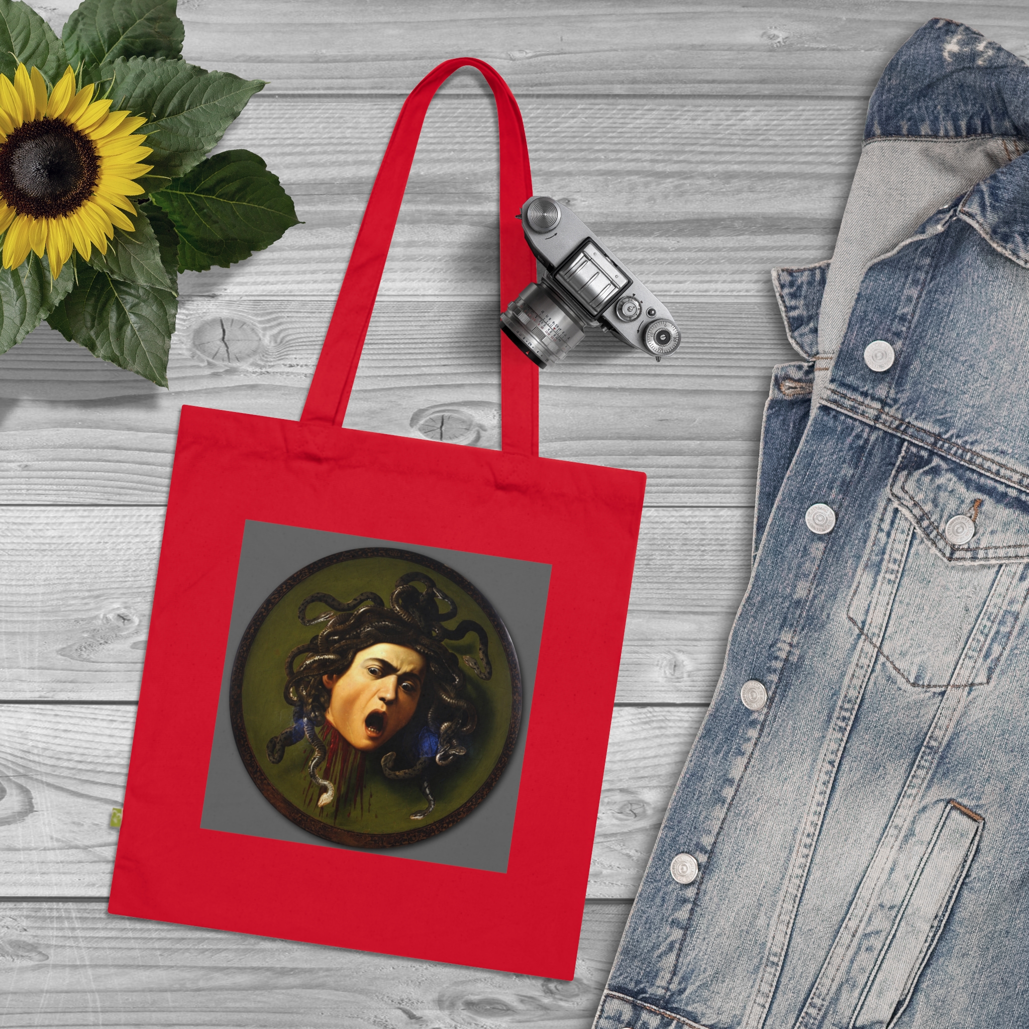 6715605540880320715_2048.jpeg Caravaggio – Medusa | Art Tote Bag