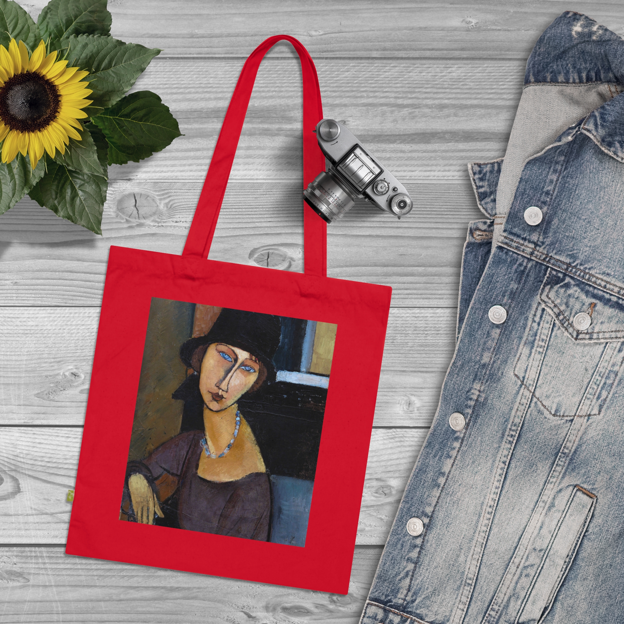 6719607114489946839_2048.jpeg Amedeo Modigliani – Jeanne Hébuterne with Hat and Necklace | Art Scarf