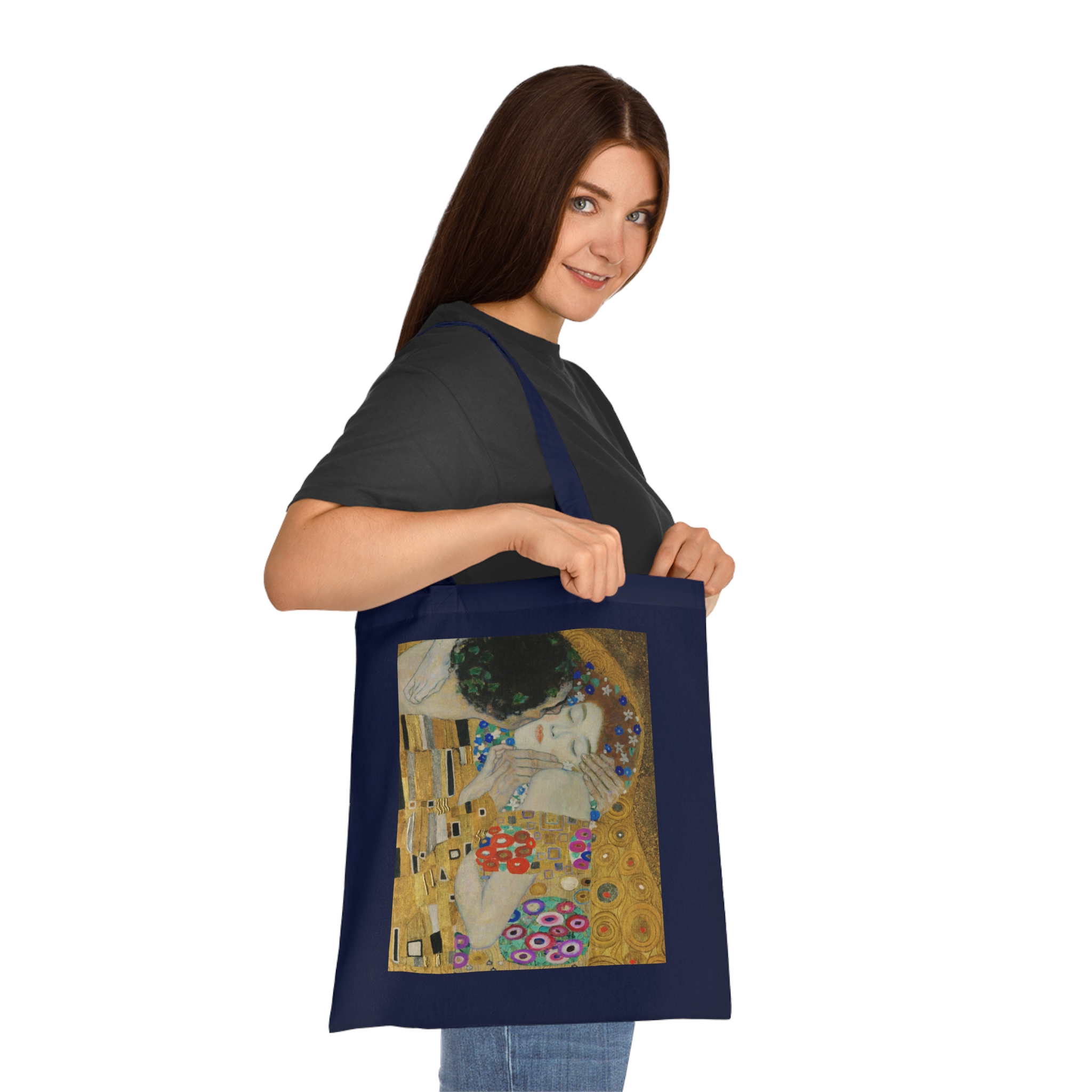 6846290257547381342_2048.jpeg Gustav Klimt – The Kiss | Art Tote Bag