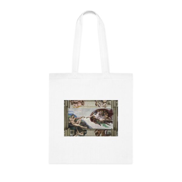 Michelangelo Buonarroti – La creazione di Adamo | Art Tote Bag
