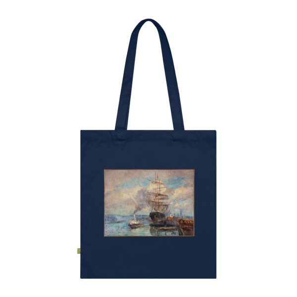 Albert Charles Lebourg – Dans le port de Rouen | Art Tote Bag