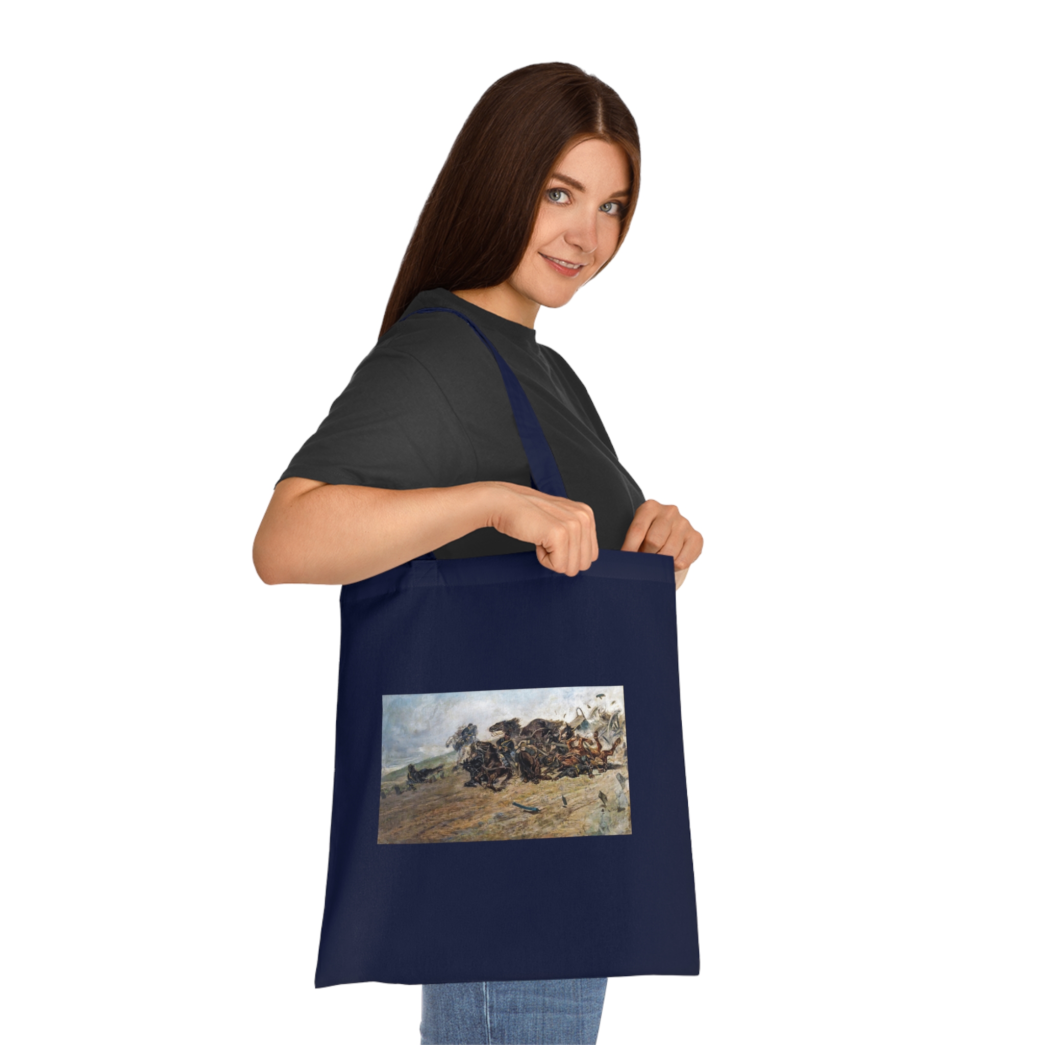 7974605236891690857_2048.jpeg Giovanni Fattori – The Explosion of the Caisson | Art Tote Bag