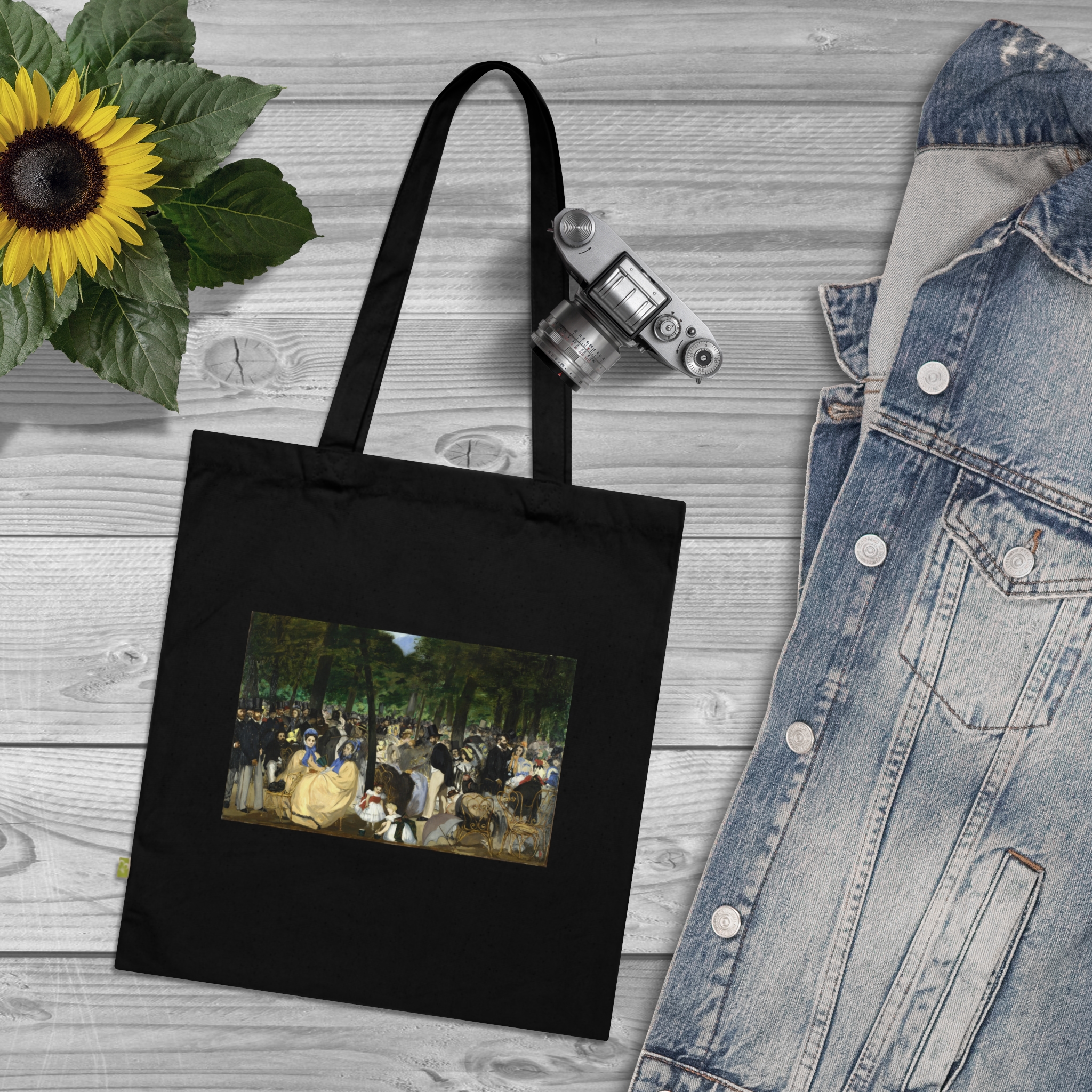 8710233050816125020_2048.jpeg Édouard Manet – Music in the Tuileries Gardens | Art Tote Bag