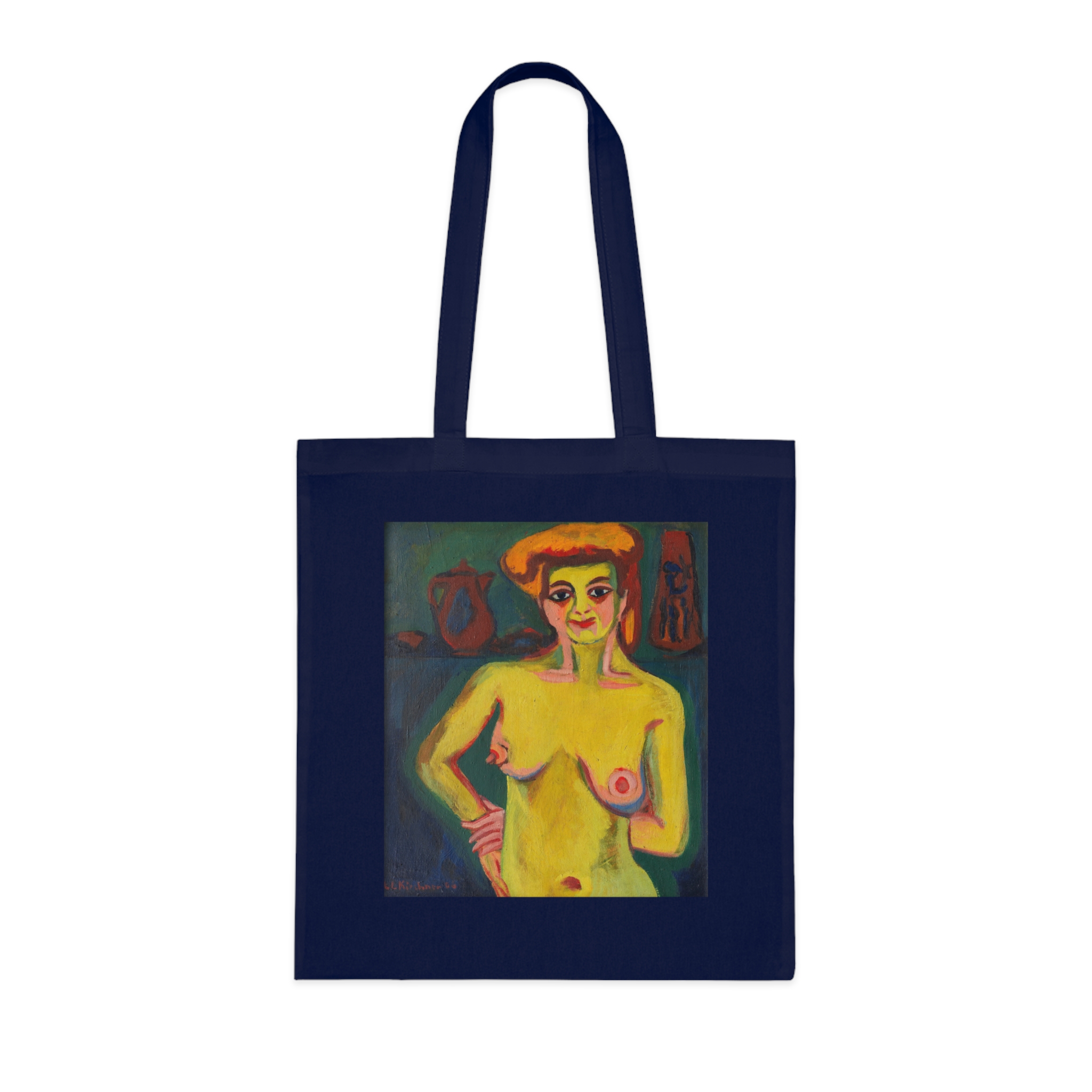 876681231513963323_2048.jpeg Ernst Ludwig Kirchner – Gelbgrüner Halbakt | Art Tote Bag