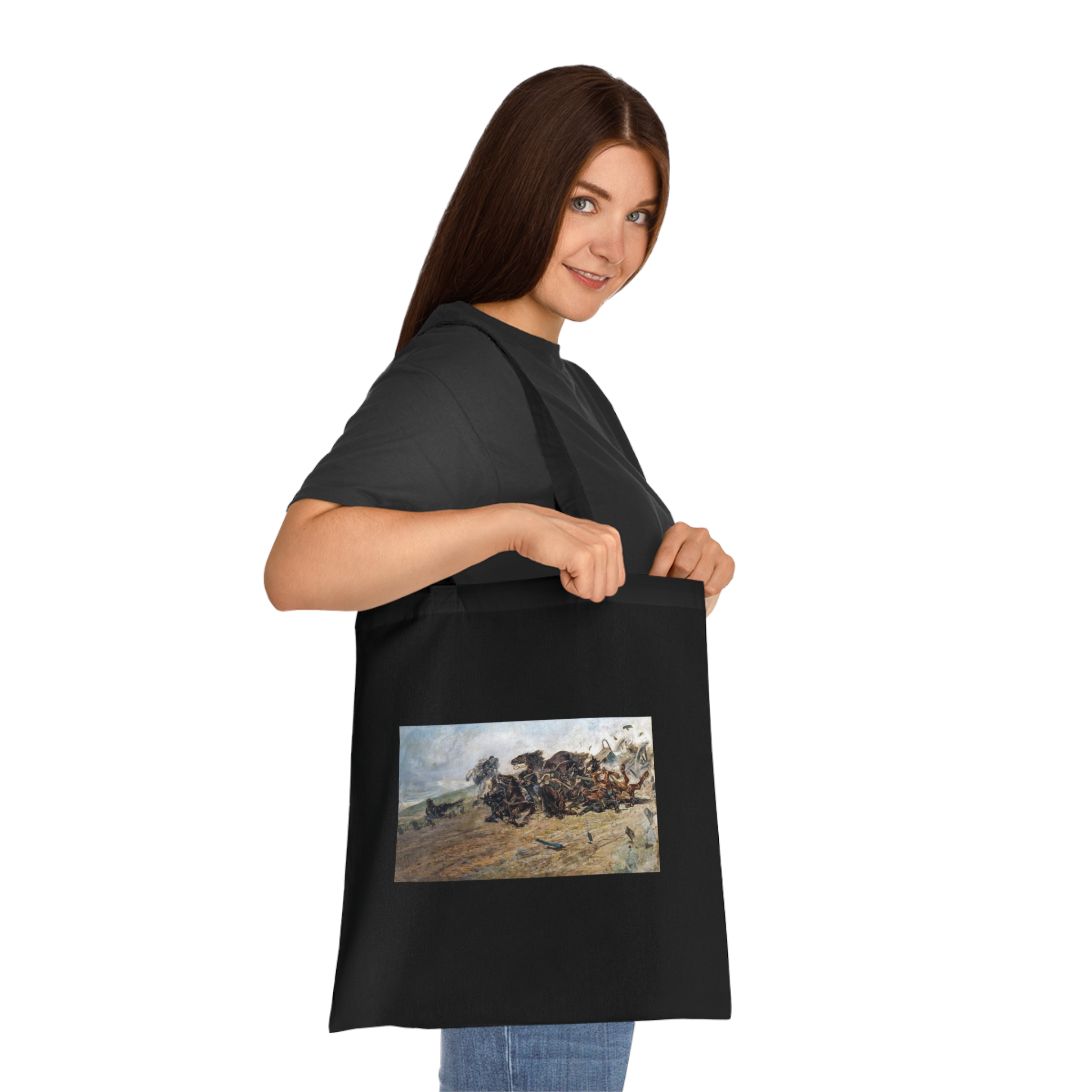 8968048775907022038_2048.jpeg Giovanni Fattori – The Explosion of the Caisson | Art Tote Bag