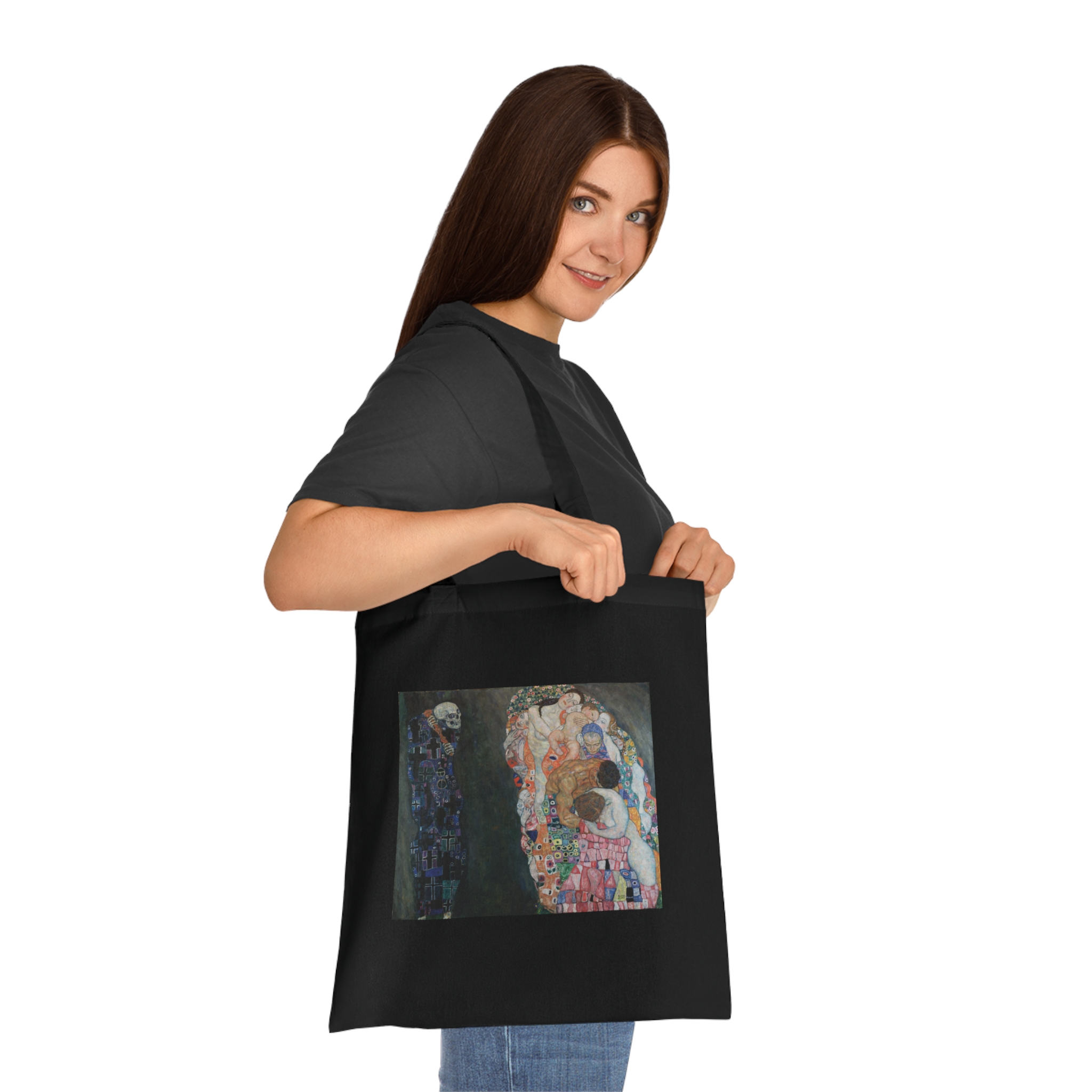9085377208644097505_2048.jpeg Gustav Klimt – Death and Life | Art Tote Bag