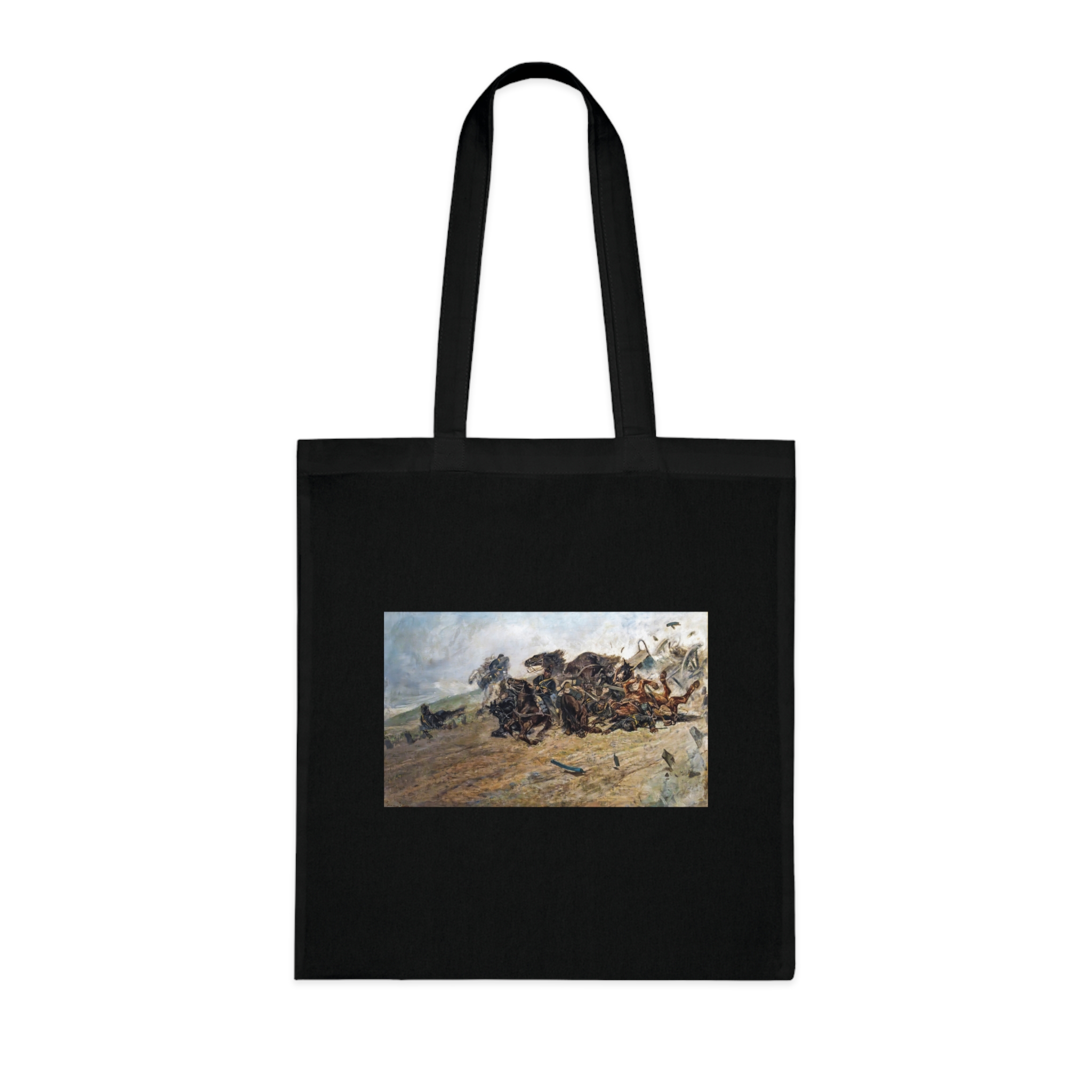 9230744628454914857_2048.jpeg Giovanni Fattori – The Explosion of the Caisson | Art Tote Bag