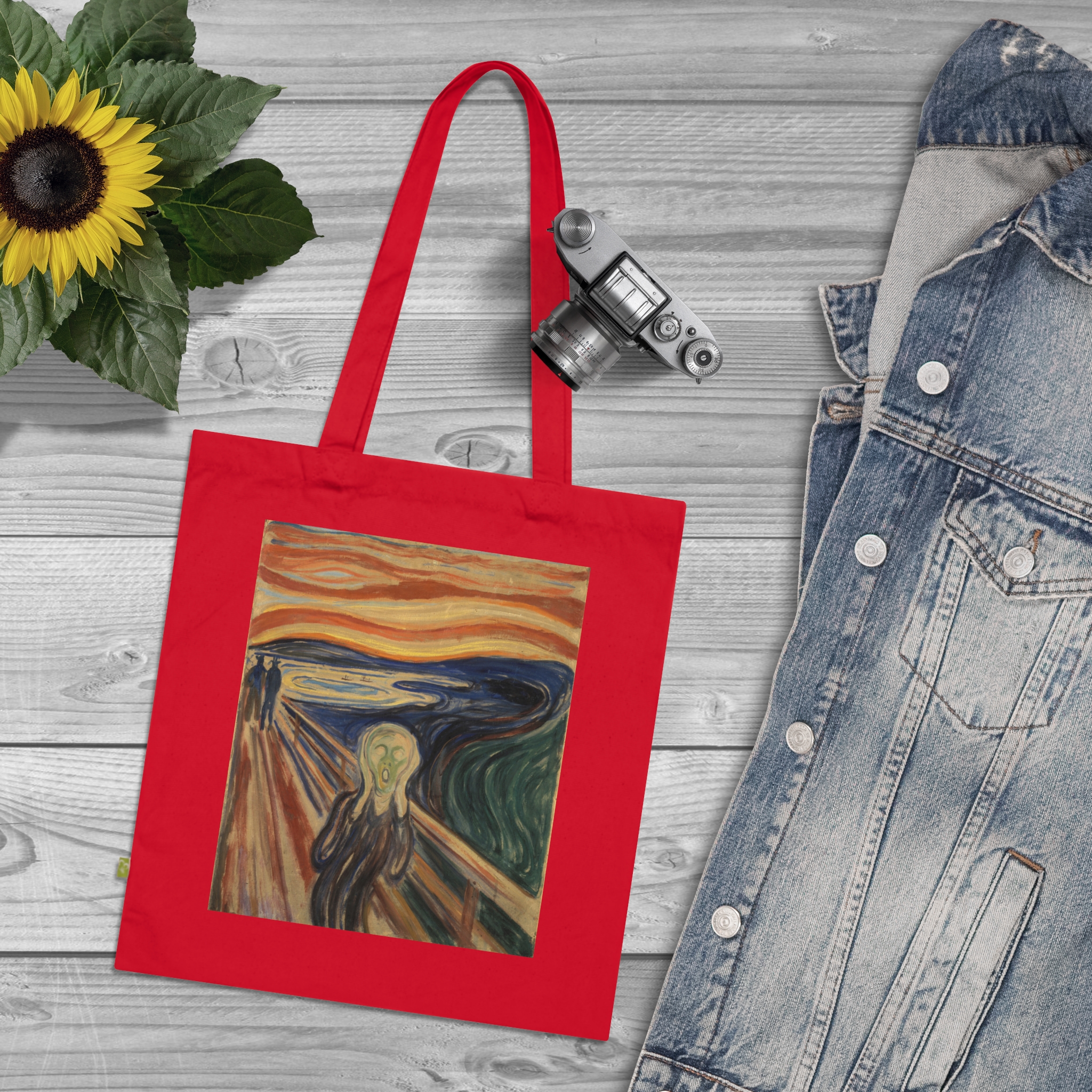 9757719151650910928_2048.jpeg Edvard Munch – The Scream | Art Tote Bag