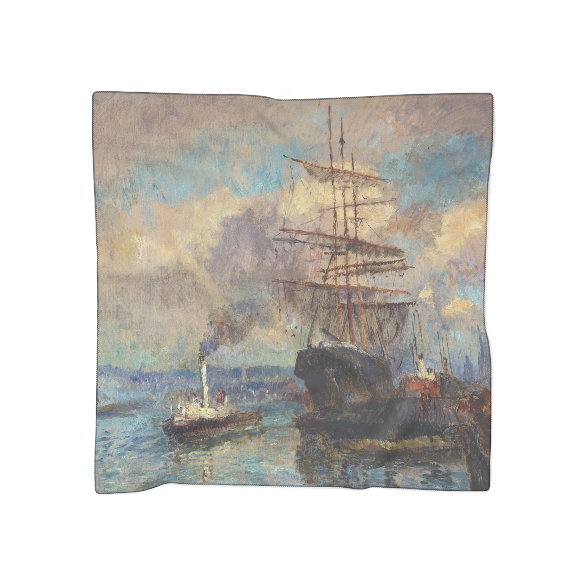 albert charles lebourg dans le port de rouen