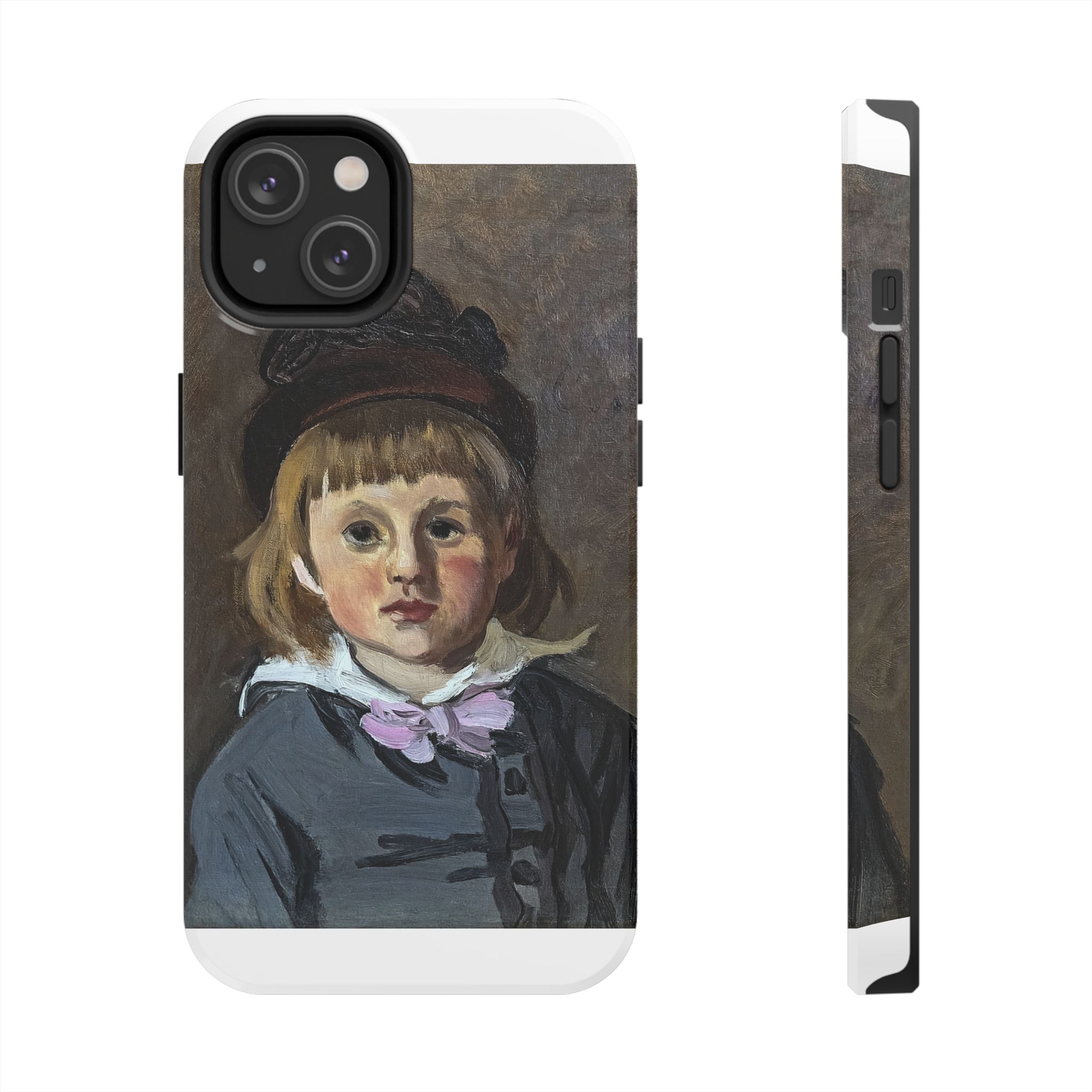 bemberg fondation toulouse – claude monet – portrait de son fils jean en bonnet à pompon – 1869 42x33 inv.2076