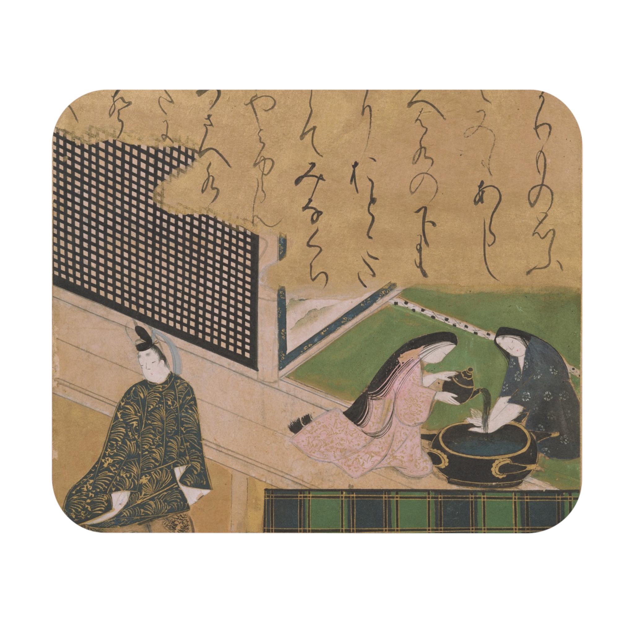 attributed to tawaraya sotatsu %28calligraphy by konoe hisatsugu%29 – scenes from the tale of ise – google art project