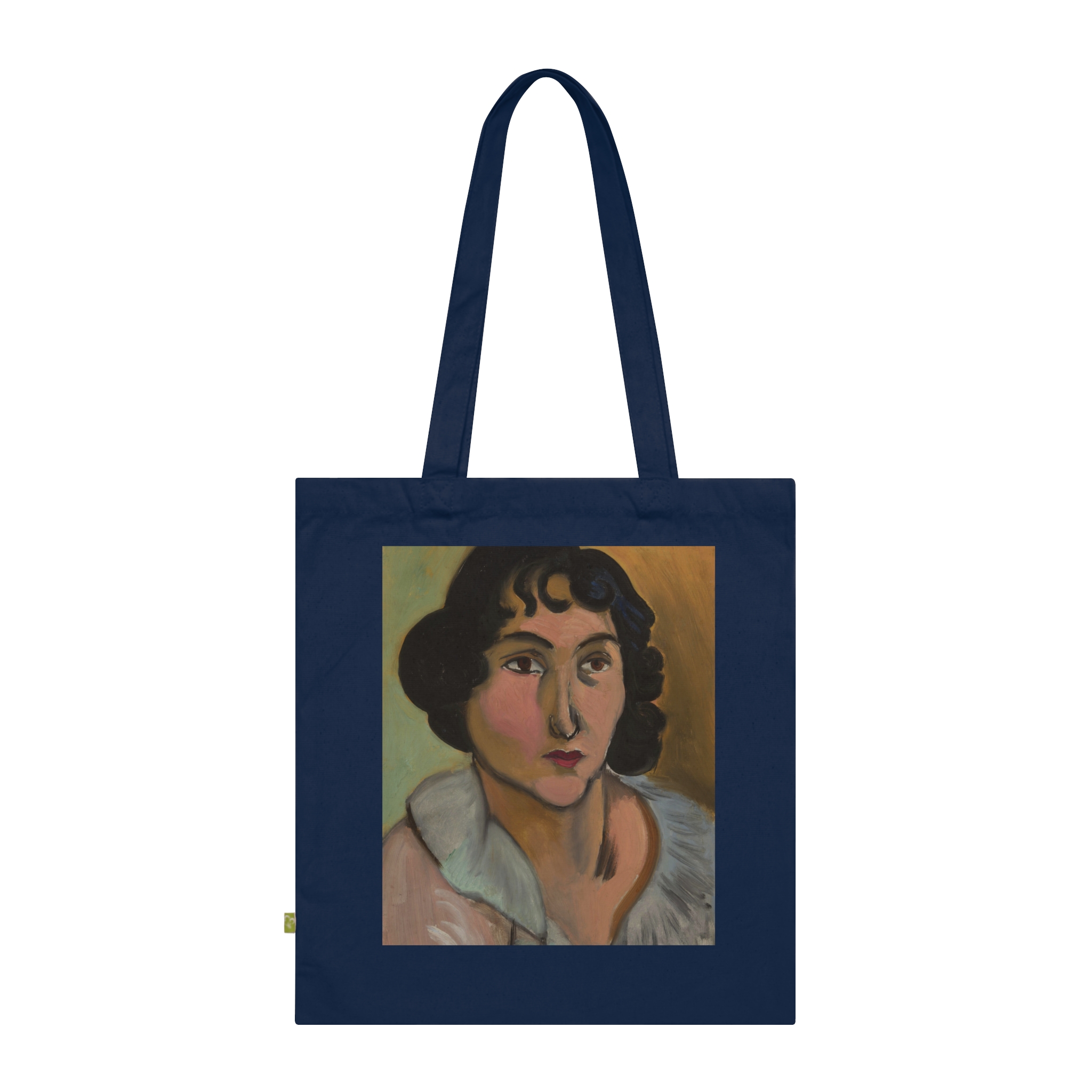 henri matisse tête de jeune fille (lorette) | art tote bag