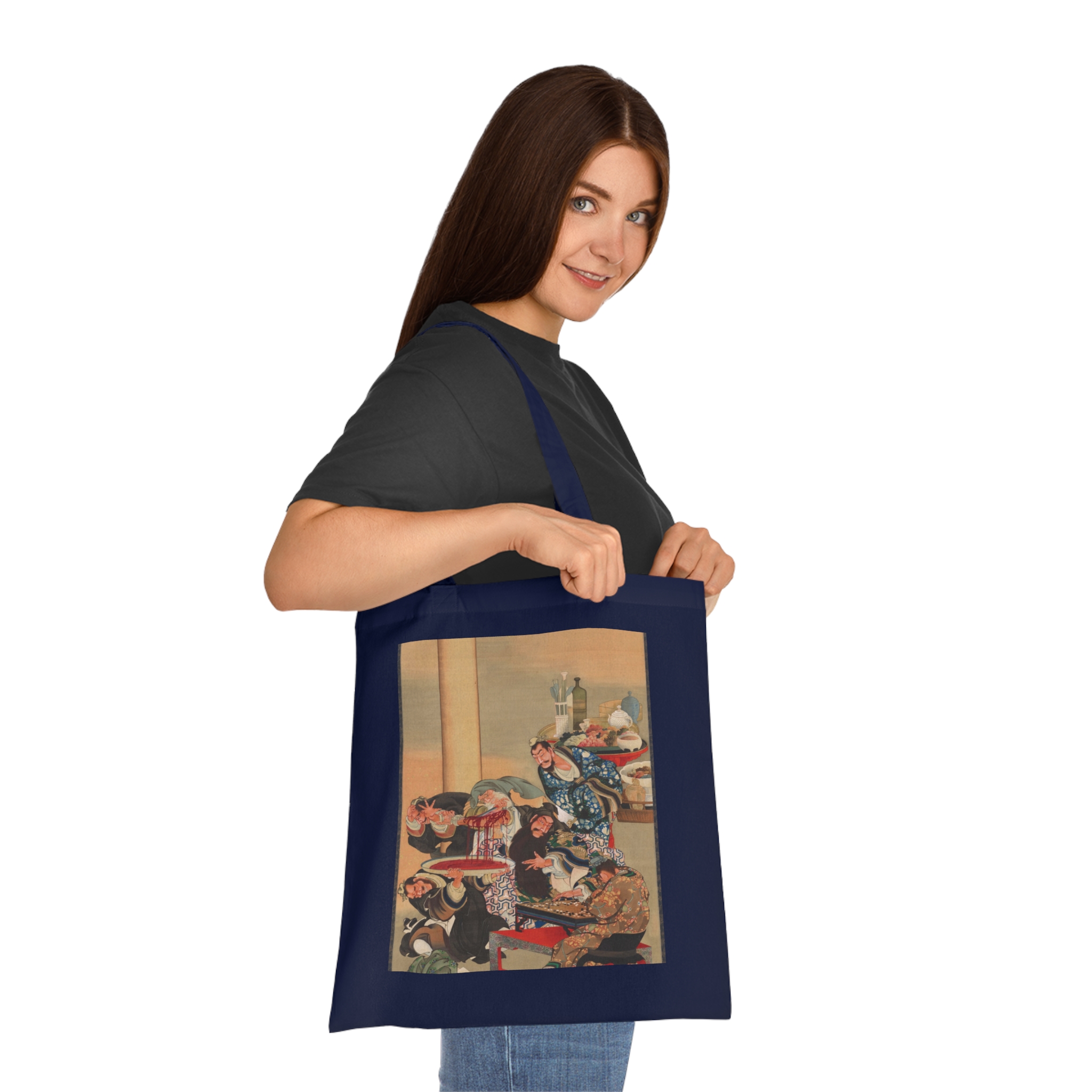 katsushika Ōi operating on guan yu's arm | art tote bag katsushika Ōi operating on guan yu's arm | art tote bag