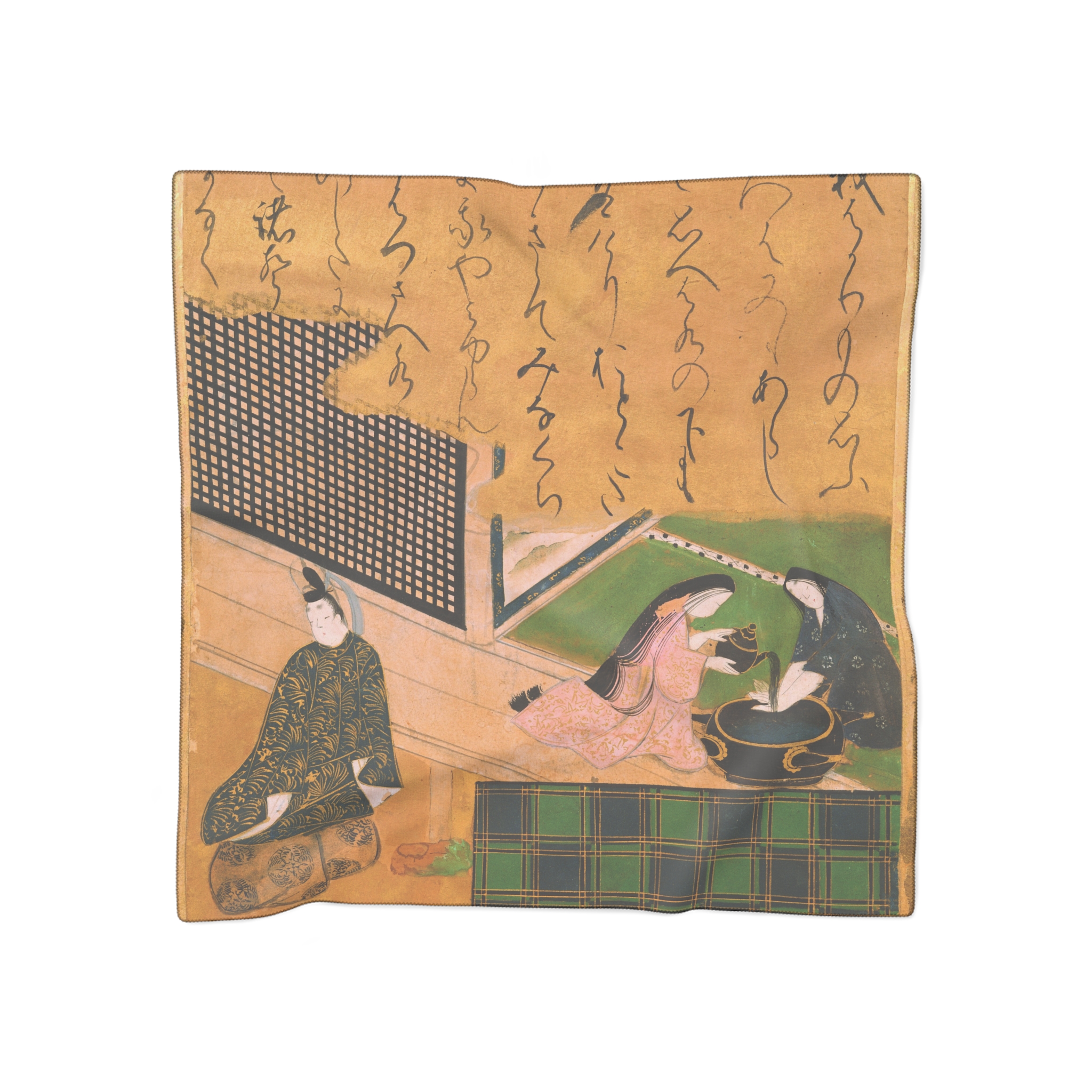 attributed to tawaraya sotatsu %28calligraphy by konoe hisatsugu%29 – scenes from the tale of ise – google art project