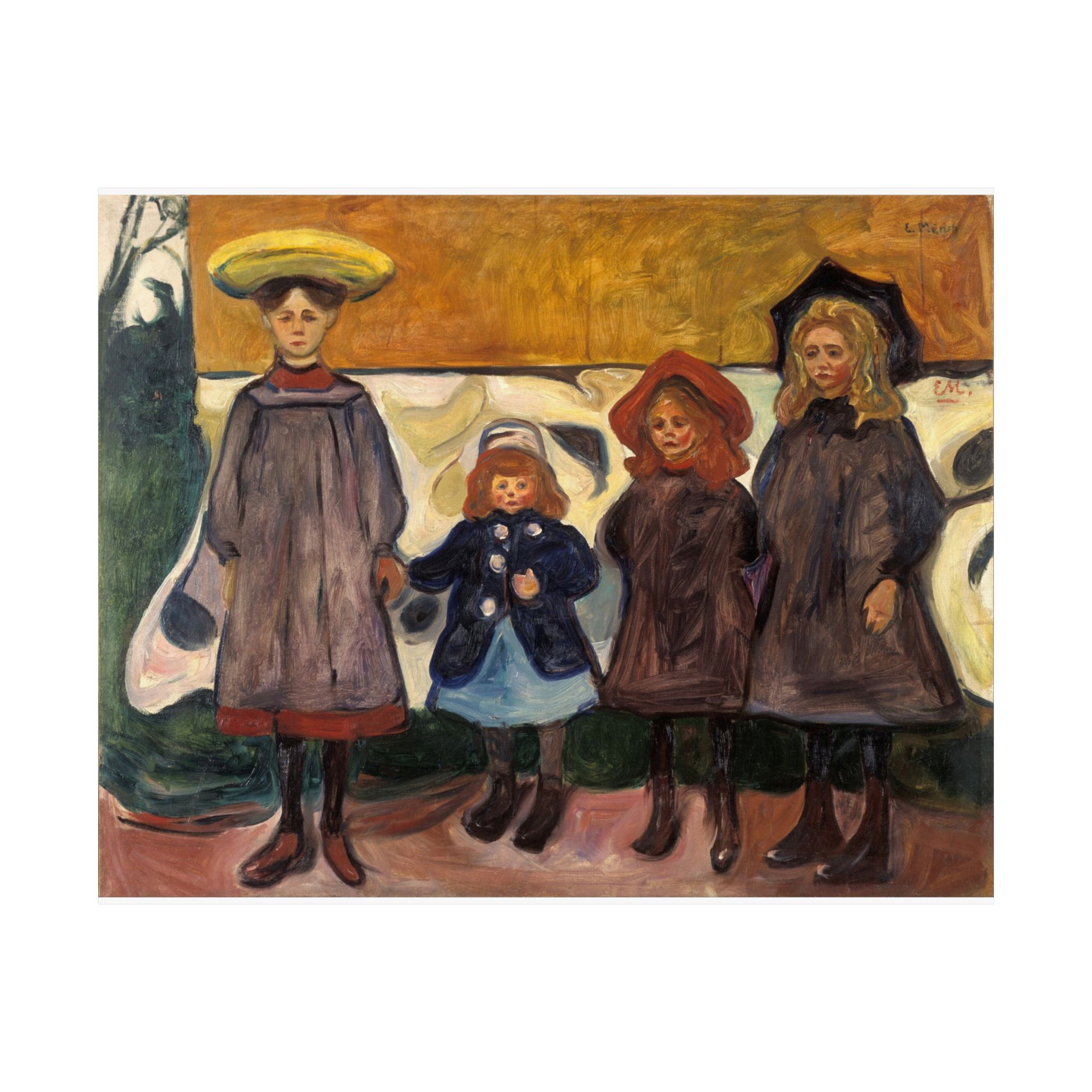 edvard munch – four girls in %c3%85sg%c3%a5rdstrand – google art project edvard munch – four girls in %c3%85sg%c3%a5rdstrand – google art project