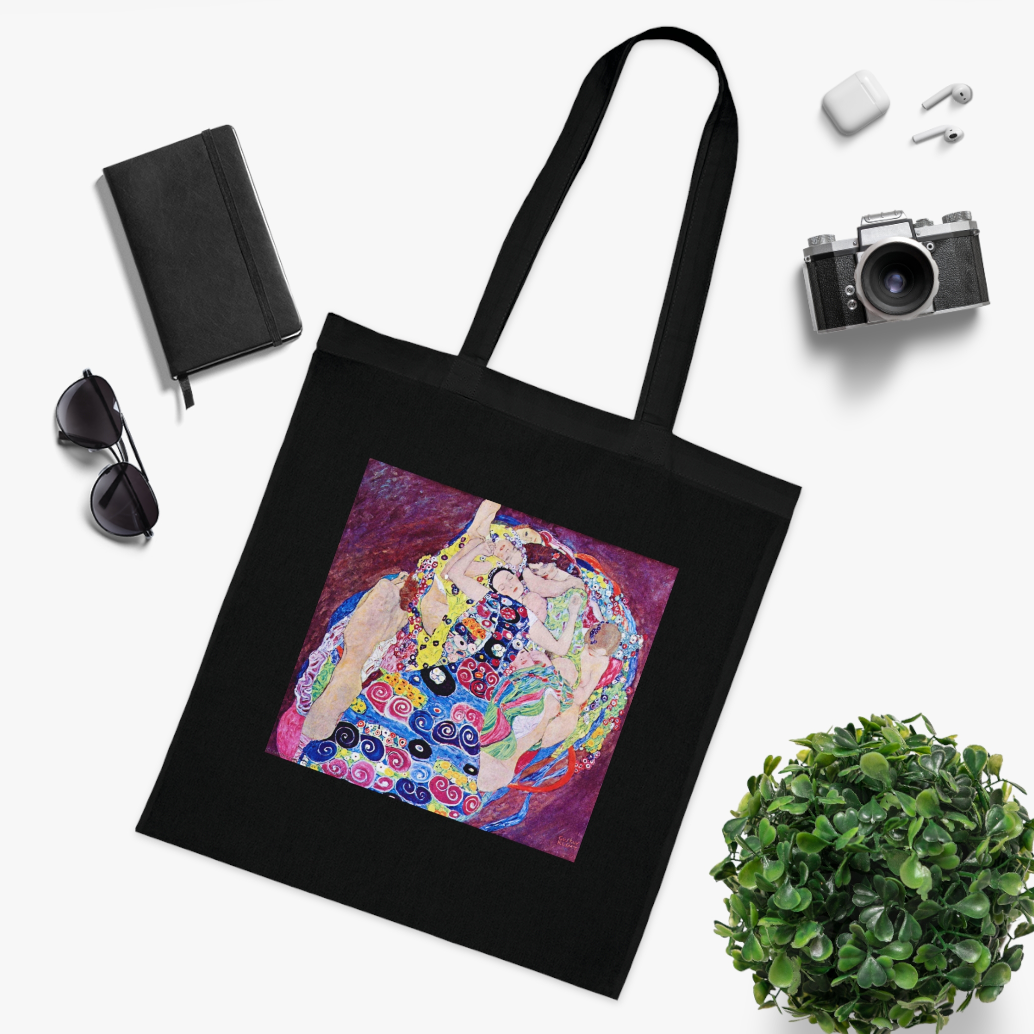 gustav klimt the virgin | art tote bag gustav klimt the virgin | art tote bag
