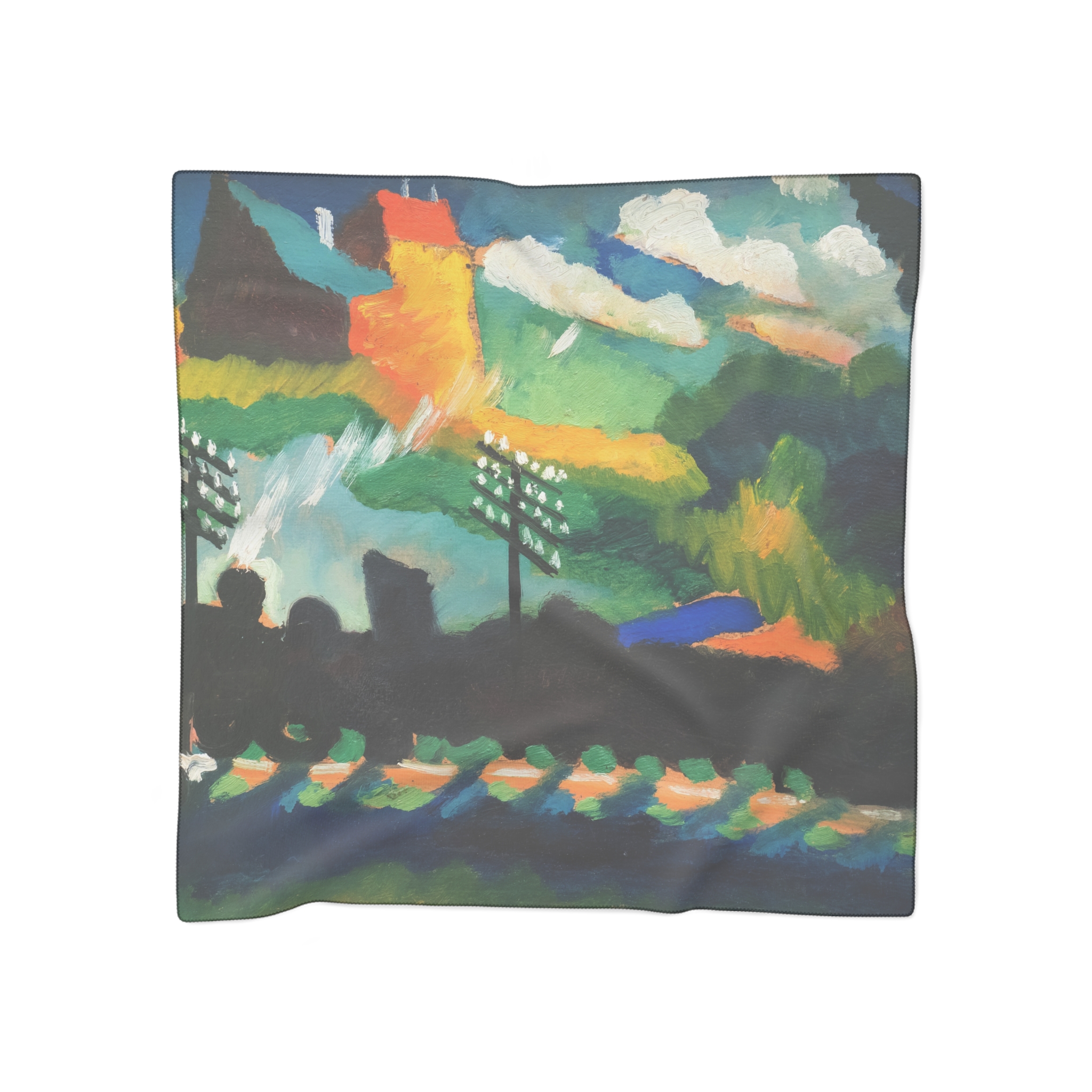 wassily kandinsky eisenbahn bei murnau