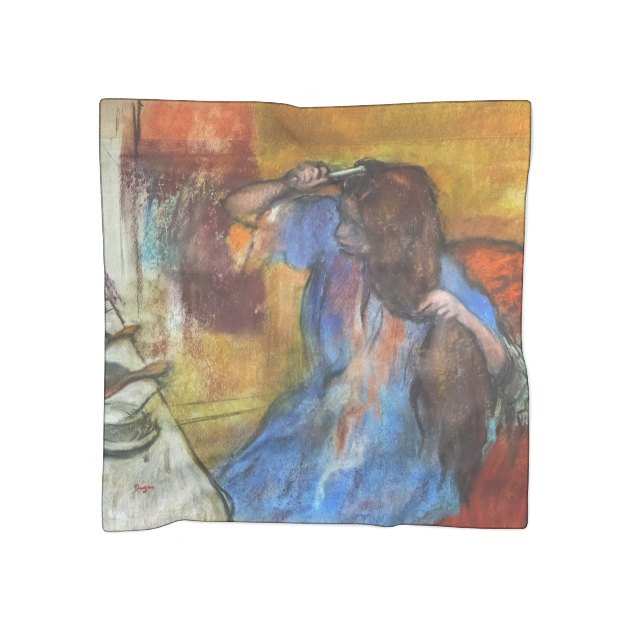 edgar degas femme à la coiffeuse