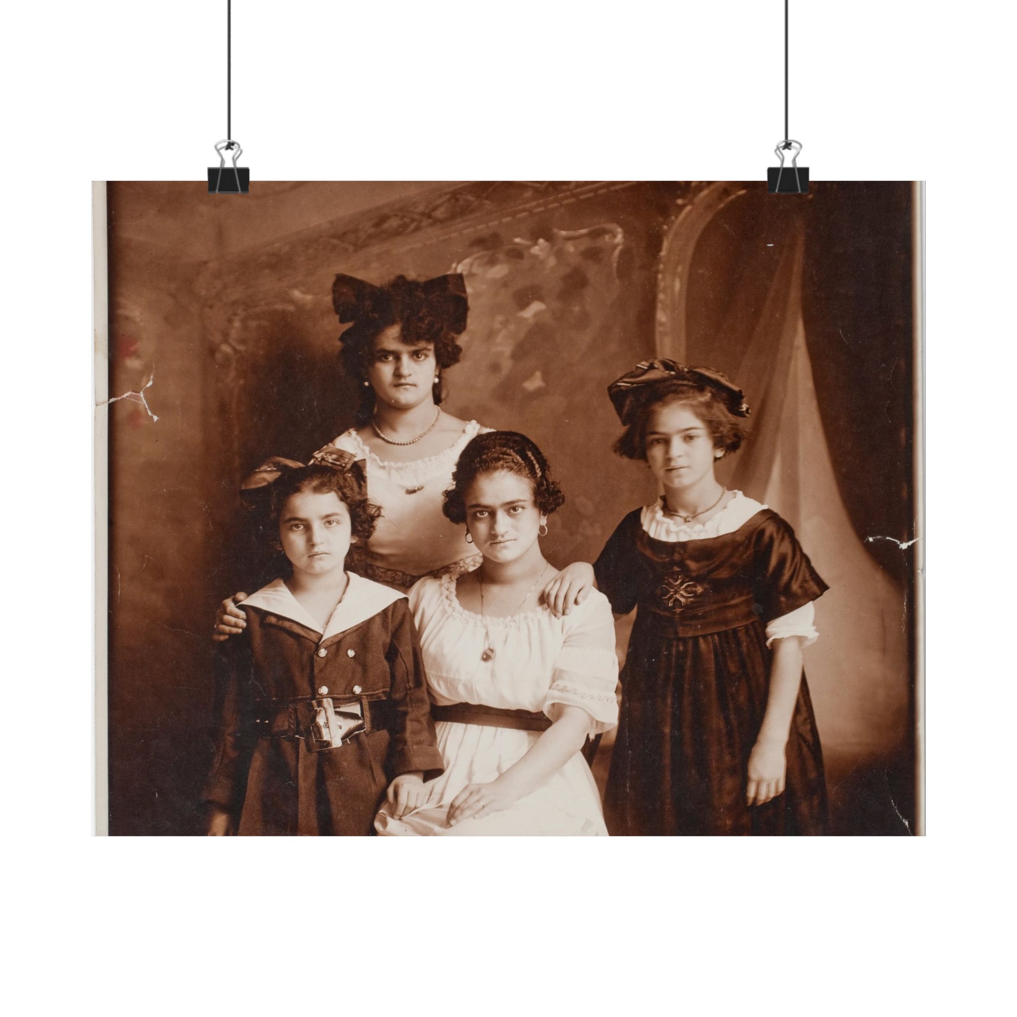 guillermo kahlo – matilde%2c adriana%2c frida and cristina kahlo – google art project