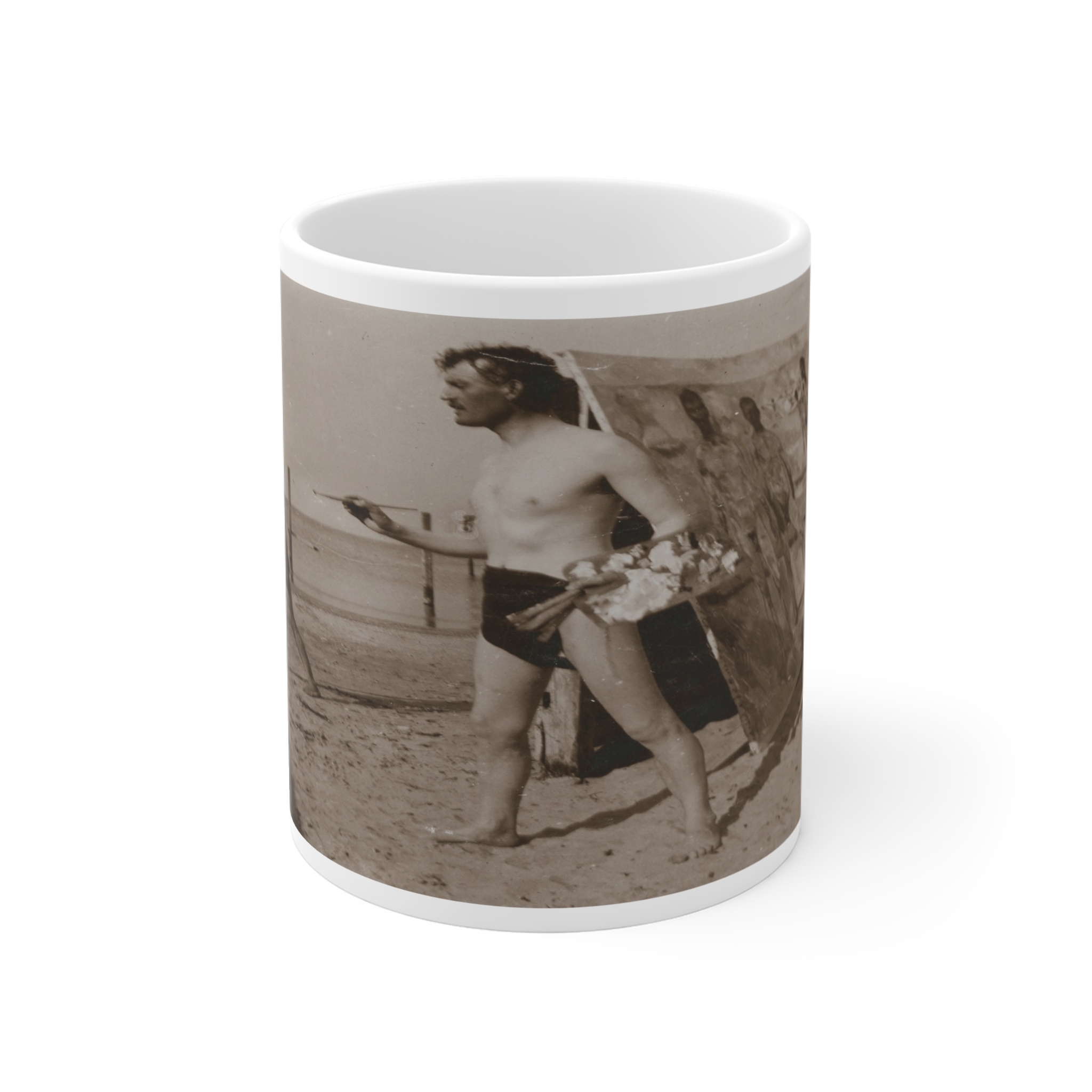 edvard munch – edvard munch at the beach in warnem%c3%bcnde – google art project %28cropped%29