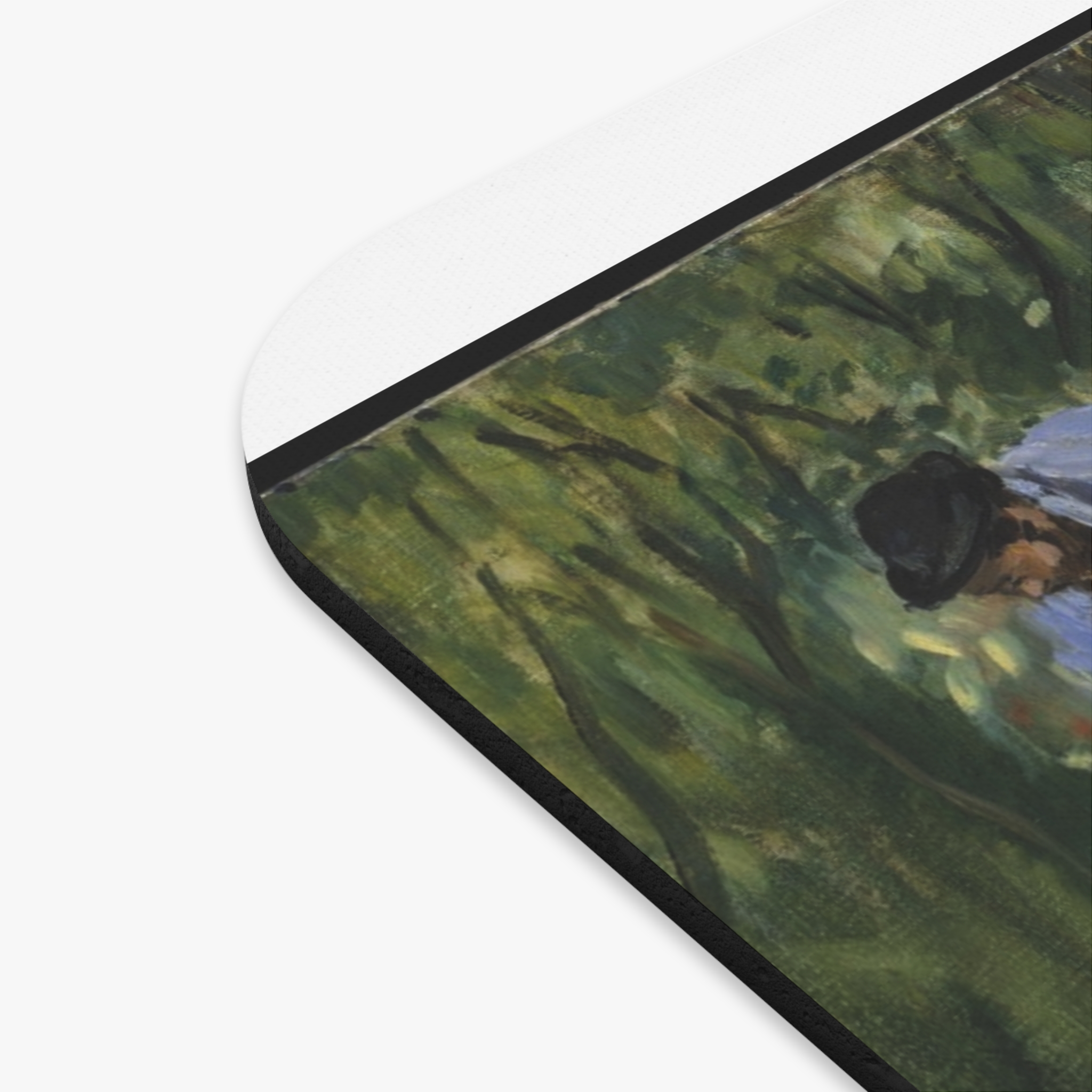 Édouard manet the monet family in their garden at argenteuil Édouard Manet – The Monet Family in Their Garden at Argenteuil | Art Mousepad