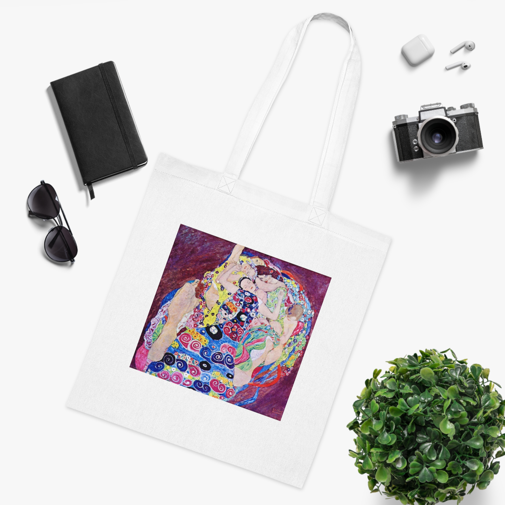 gustav klimt the virgin | art tote bag gustav klimt the virgin | art tote bag