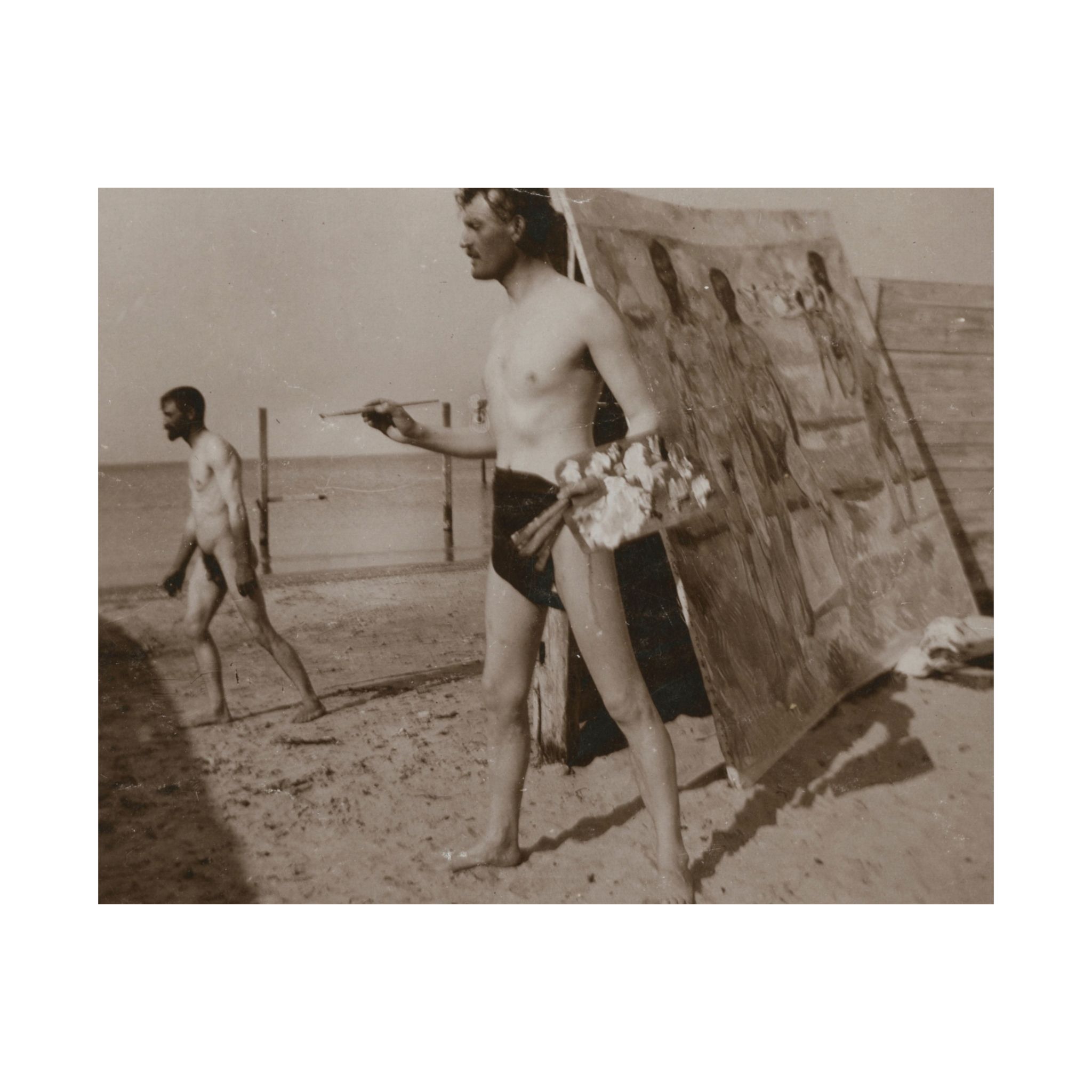 edvard munch – edvard munch at the beach in warnem%c3%bcnde – google art project %28cropped%29 edvard munch – edvard munch at the beach in warnem%c3%bcnde – google art project %28cropped%29
