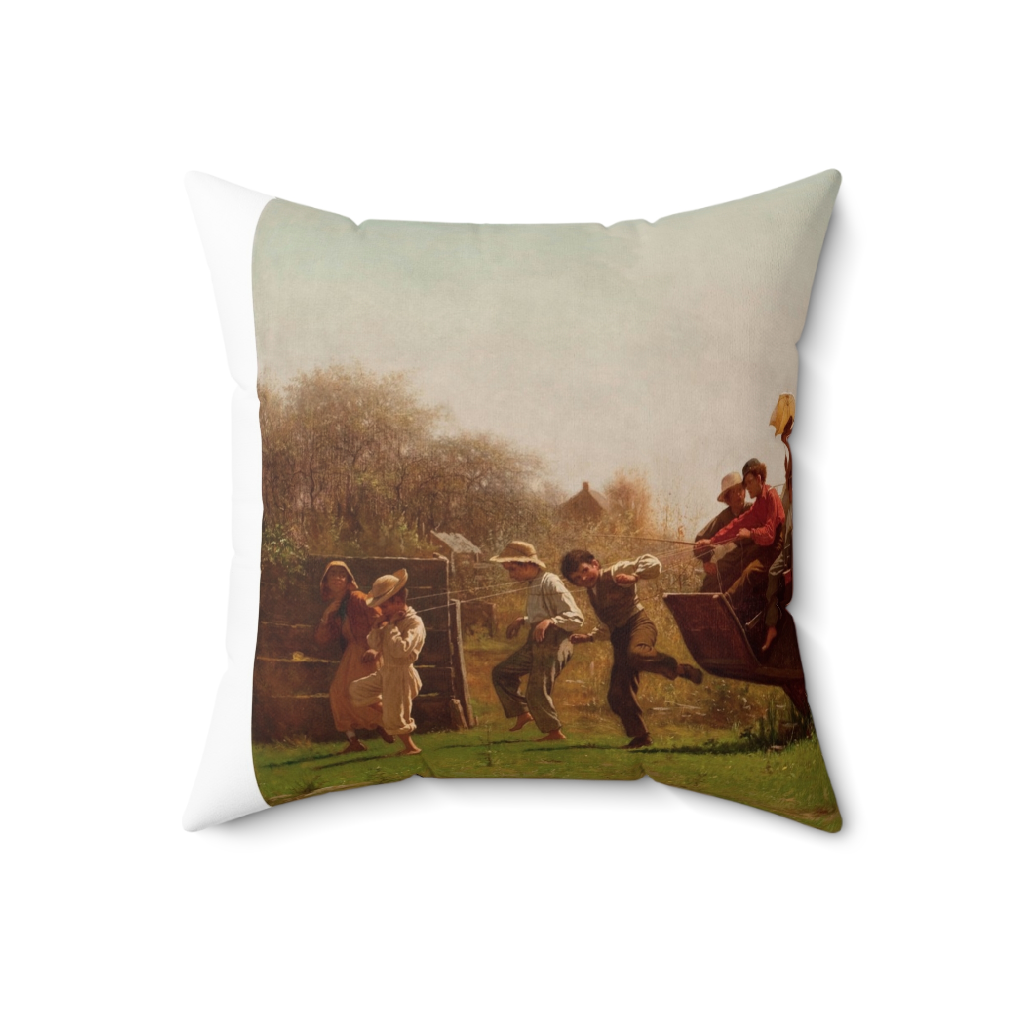 eastman johnson – the old stagecoach %281871%29 eastman johnson – the old stagecoach %281871%29