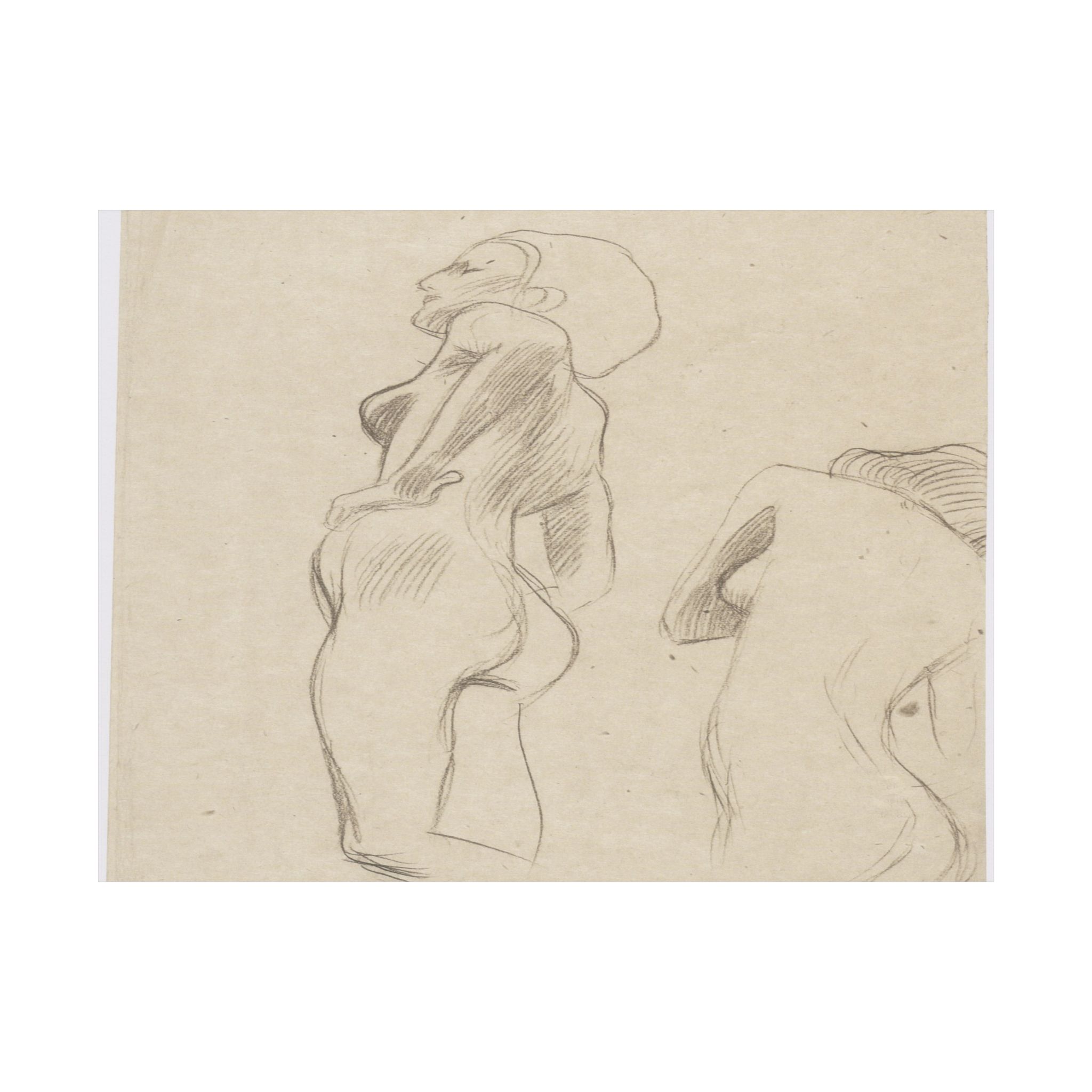 klimt – zwei studien eines frauenaktes%2c nach links und vom r%c3%bccken gesehen klimt – zwei studien eines frauenaktes%2c nach links und vom r%c3%bccken gesehen